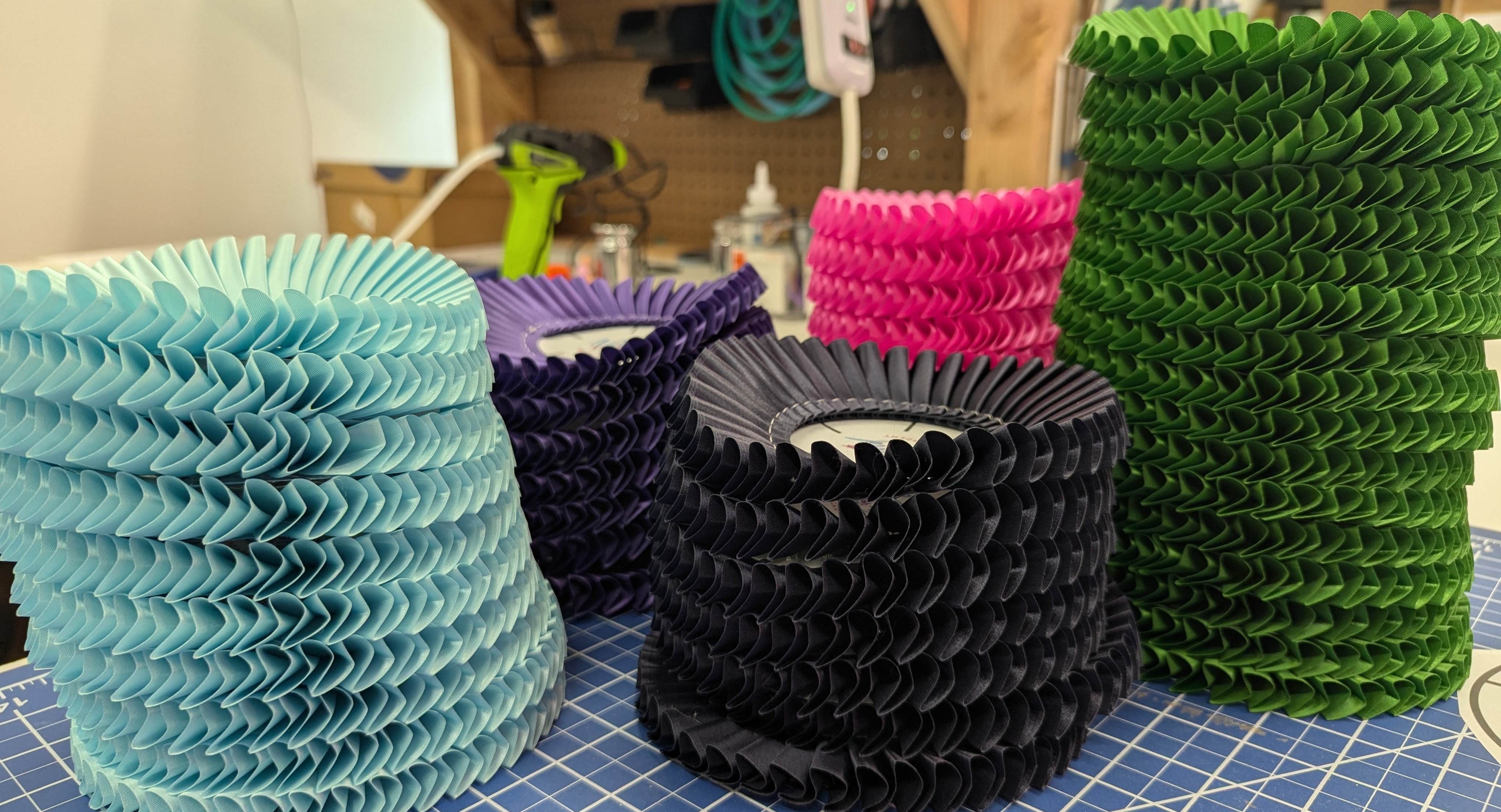 Rosette Making Tools, Buttons, Rings, and Backs