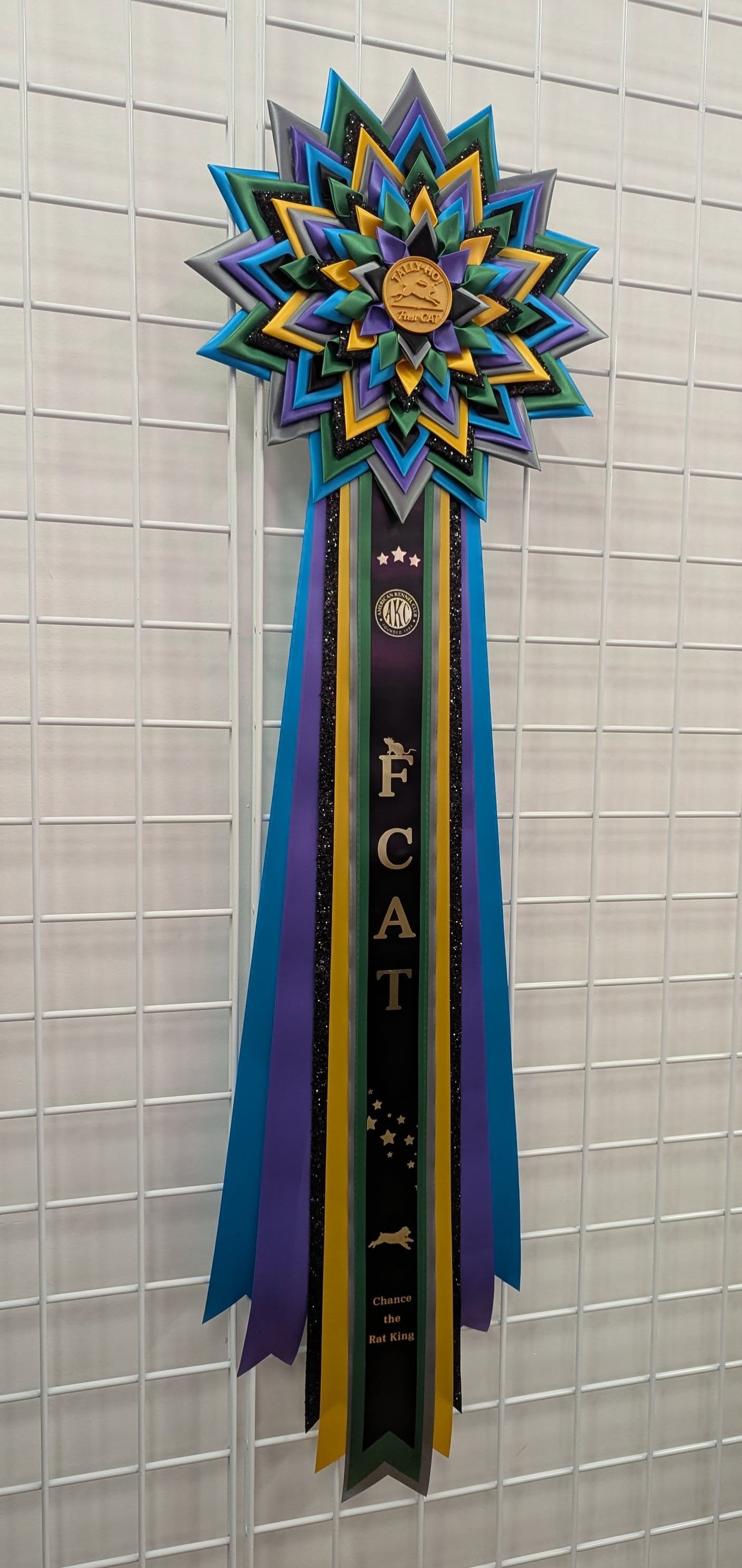 ROSETTE - "Sunny" - Studio Finished Rosette - 14"x 38"