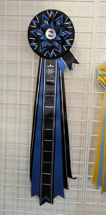 ROSETTE - "Dash" - Studio Finished Journey Rosette - 9.5" x 30"