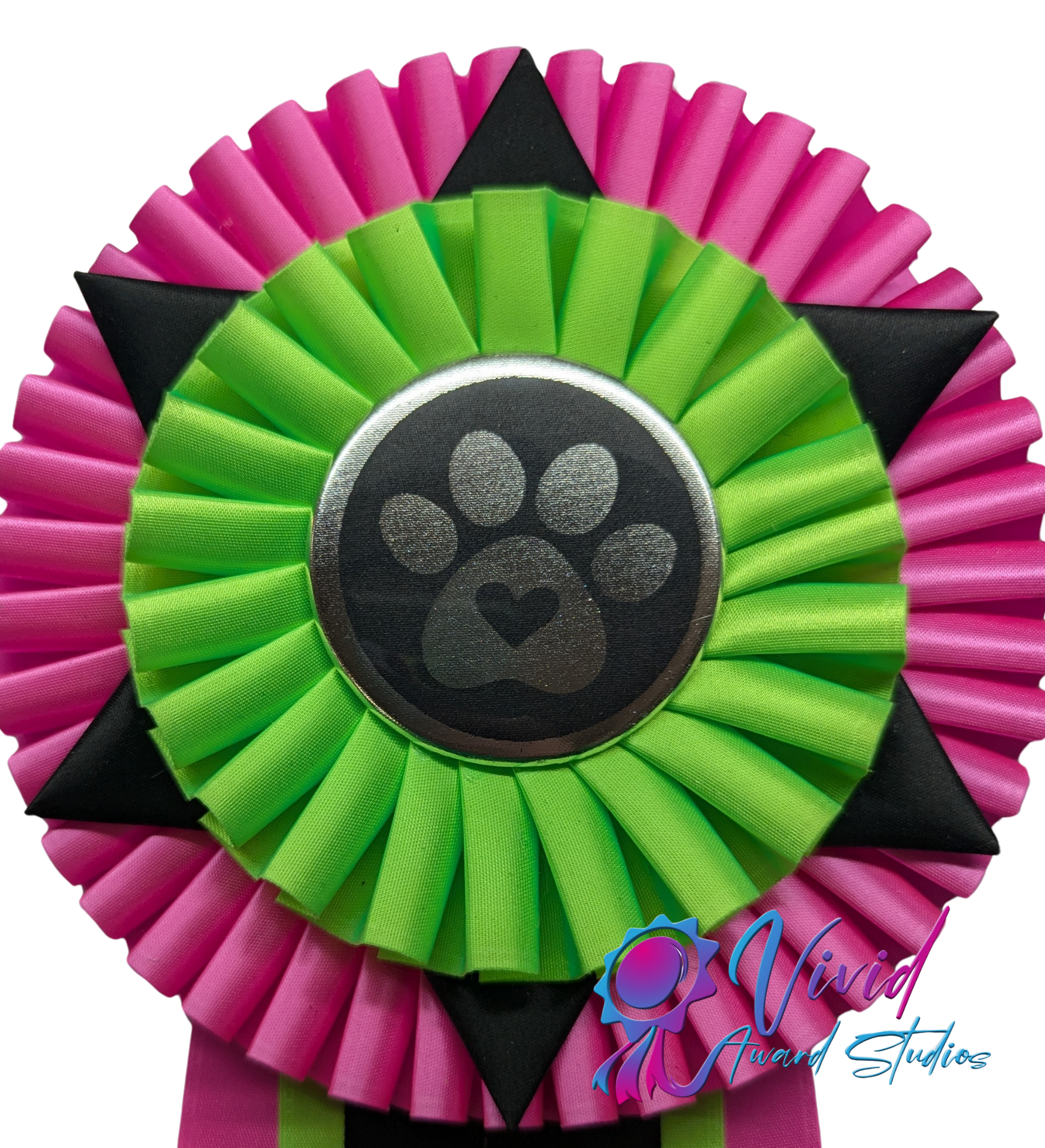 KIT - Vivid Create-It: "Lilly" Rosette Materials + Custom Streamer, Rosette Maker Rings & Exclusive Guide
