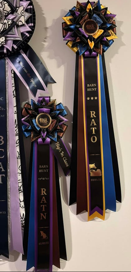 Custom Award Rosette Deposit - UPCYCLING - READ ENTIRE DESCRIPTION