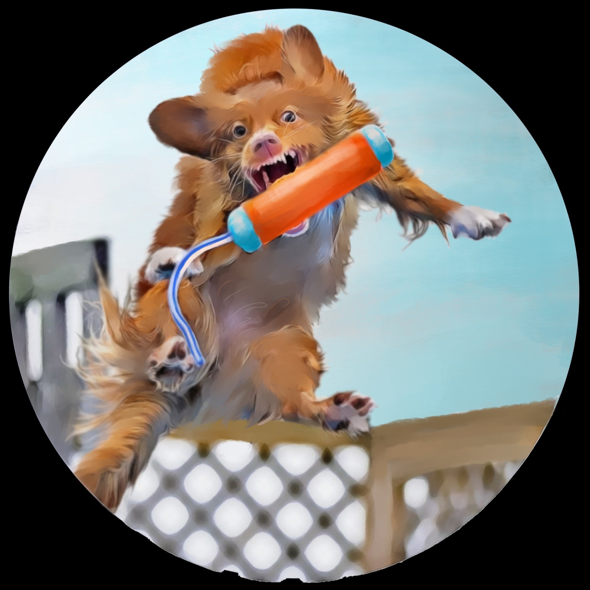 BUTTONS - Artist-Rendered 2.25" Photo Button