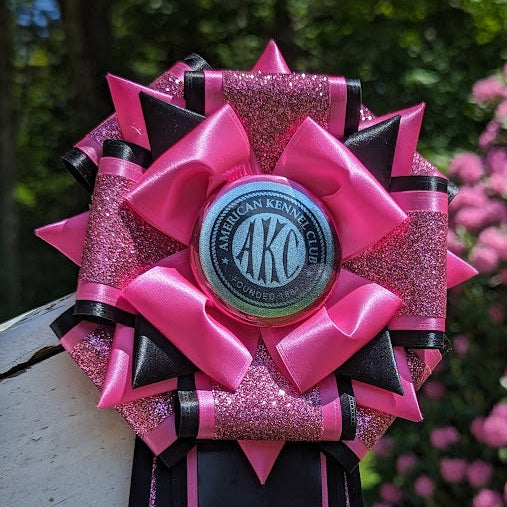 ROSETTE - "Indigo" - Studio Finished Rosette - 7" x 20"