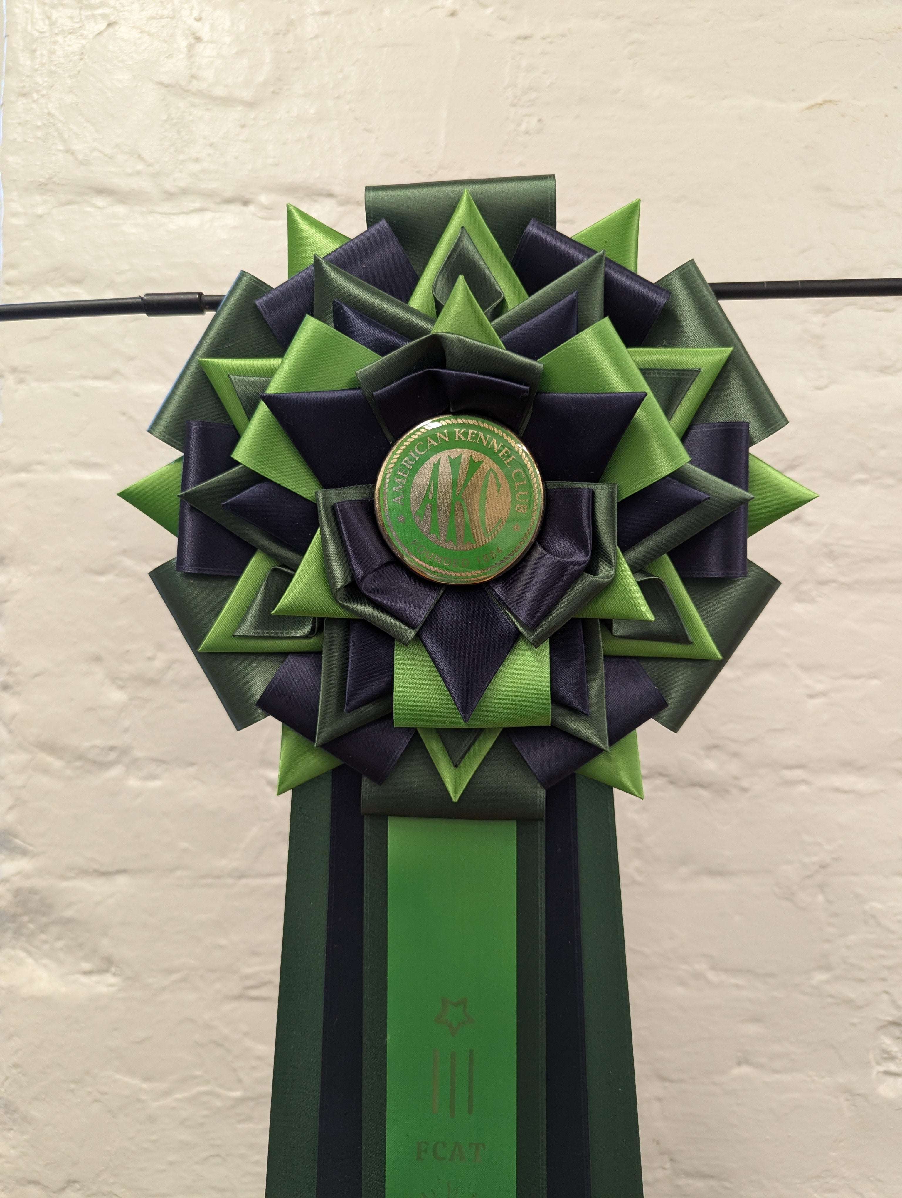 FEATURED: ROSETTE - "Fable" - Vivid Signature Style - Studio Finished Rosette - Various sizes
