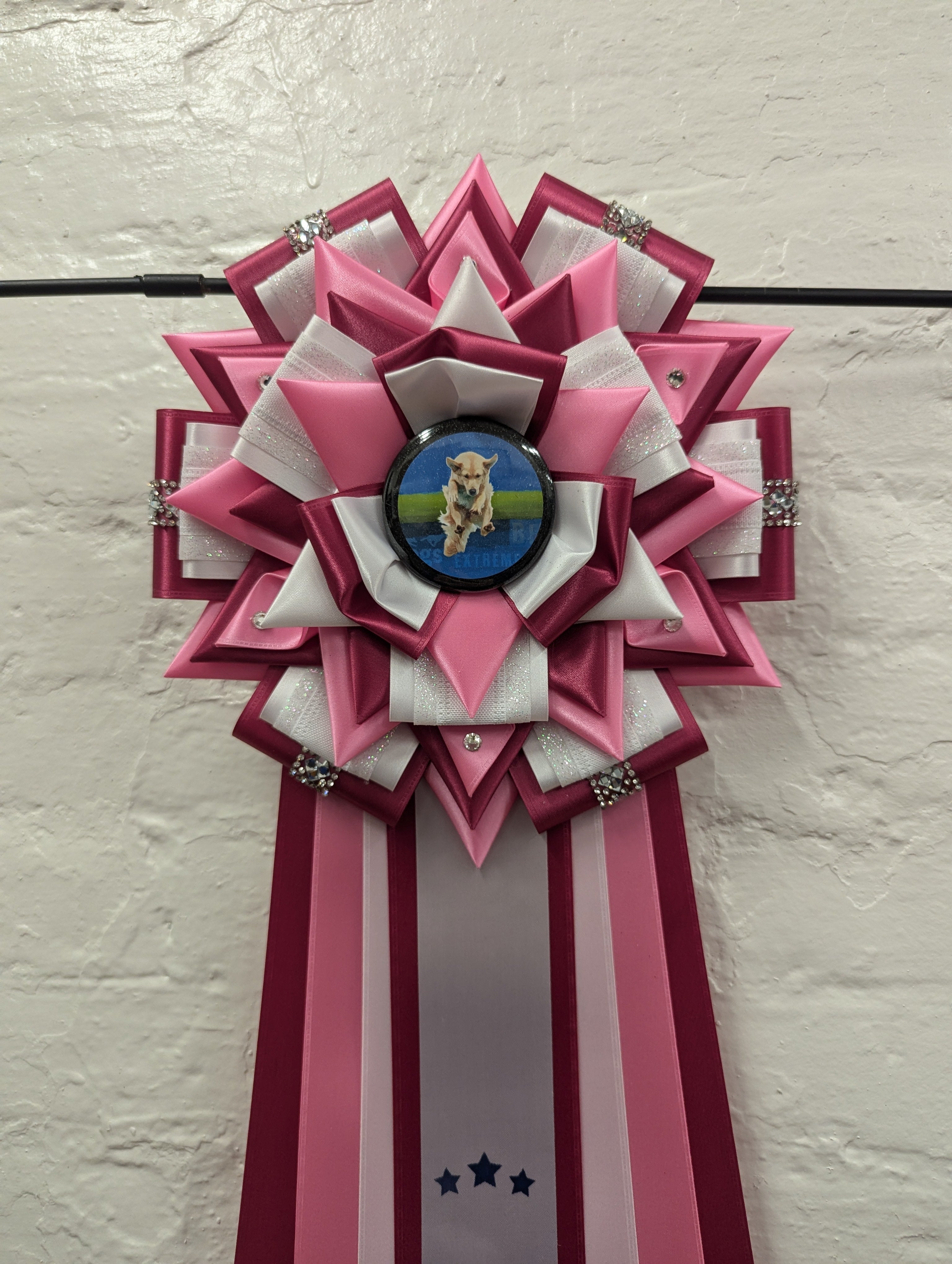 FEATURED: ROSETTE - "Fable" - Vivid Signature Style - Studio Finished Rosette - Various sizes