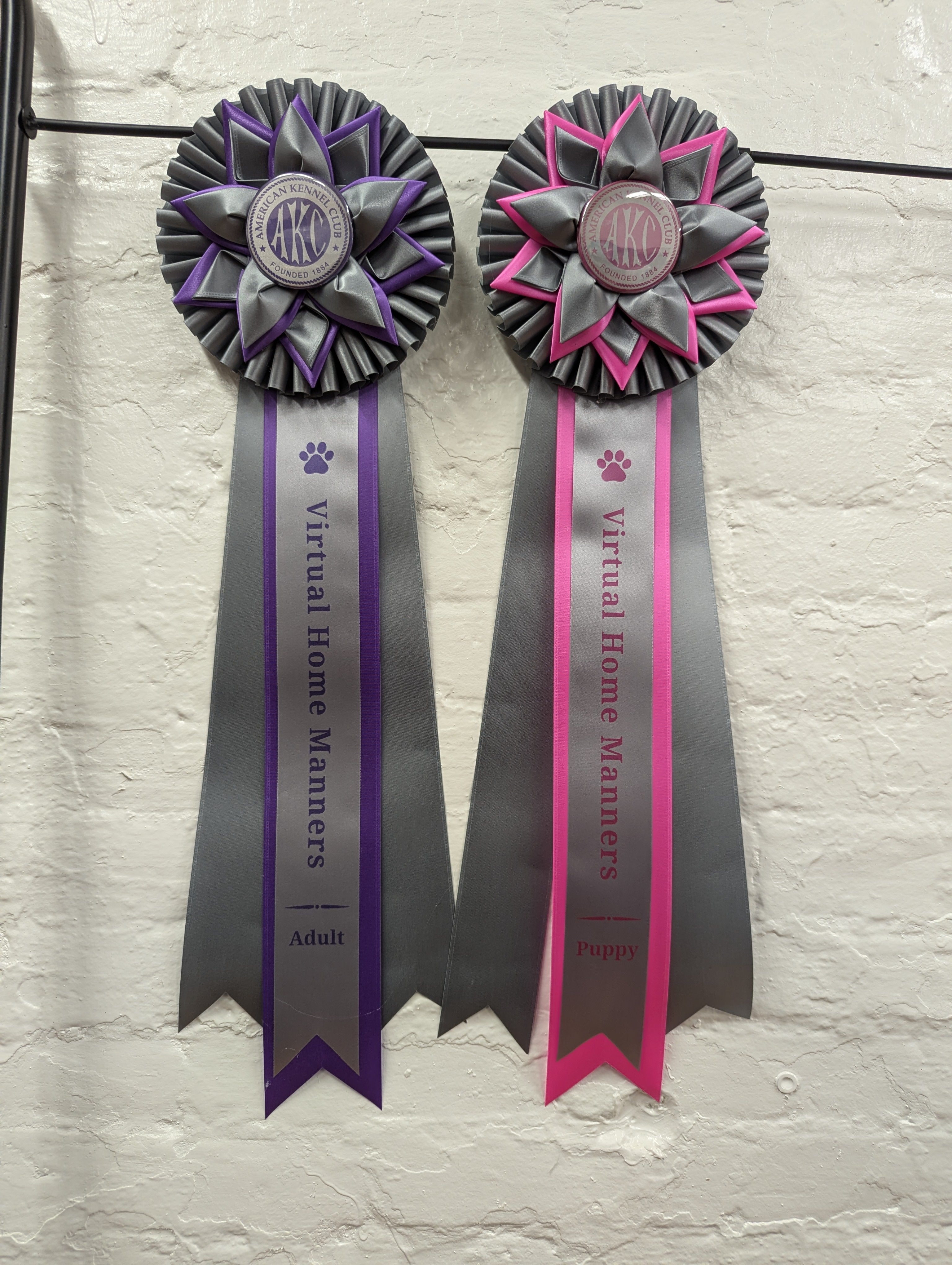 ROSETTE - "Coco" - Studio Finished Rosette - 6" x 18"