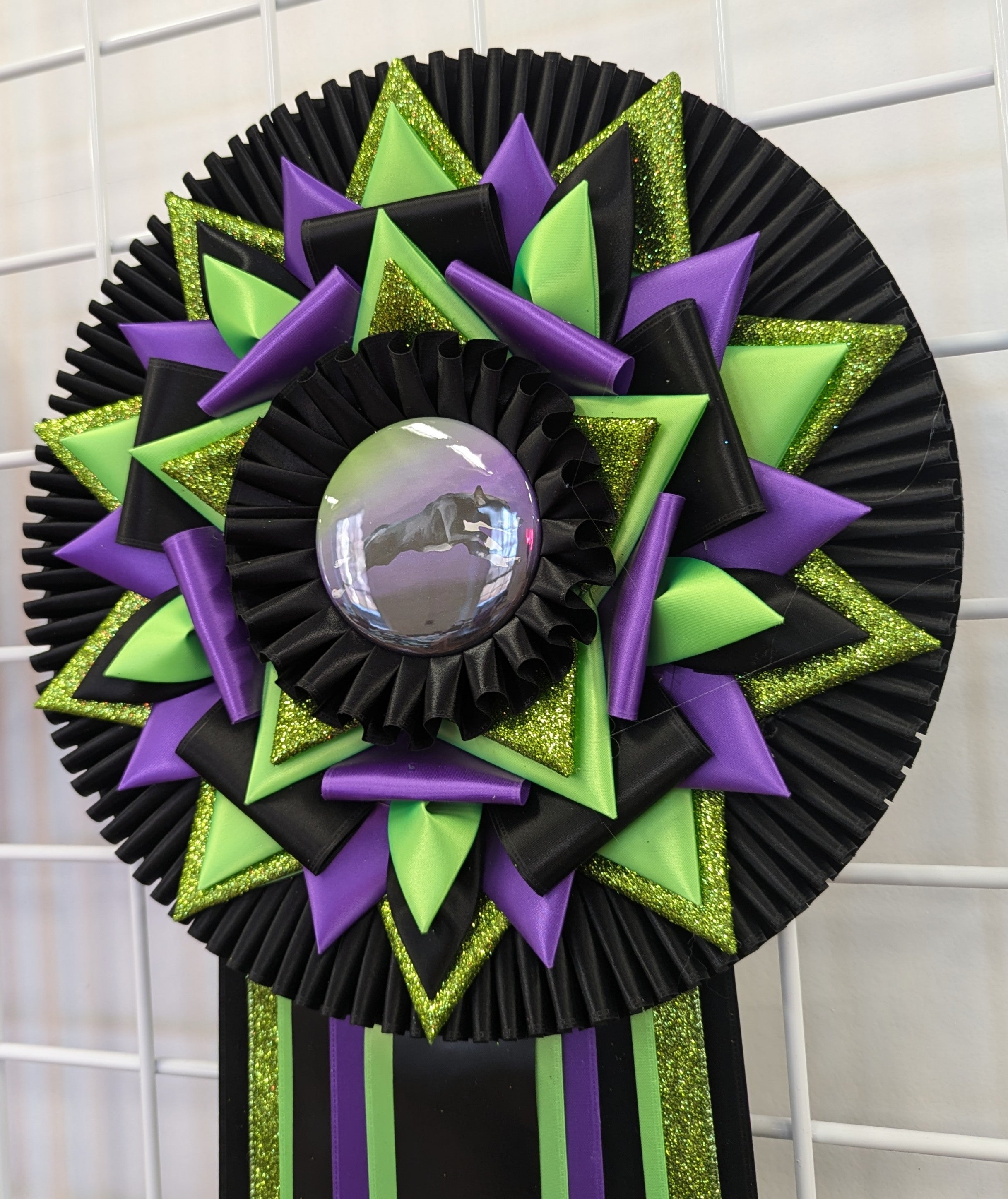 ROSETTE - "Benny" - Studio Finished Rosette - 12" x 36"