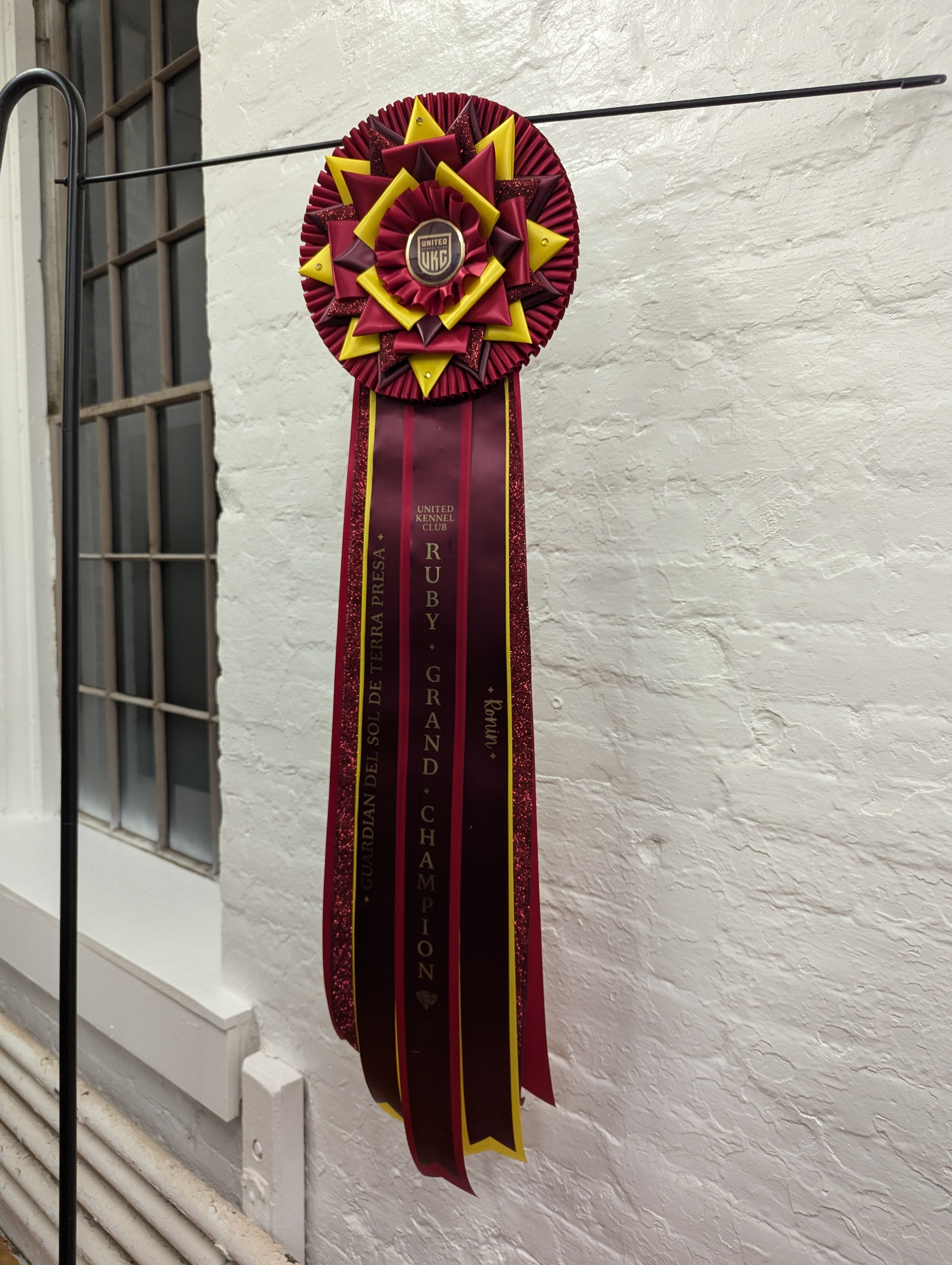 ROSETTE - "Clover" - Studio Finished Rosette - 10" x 30"