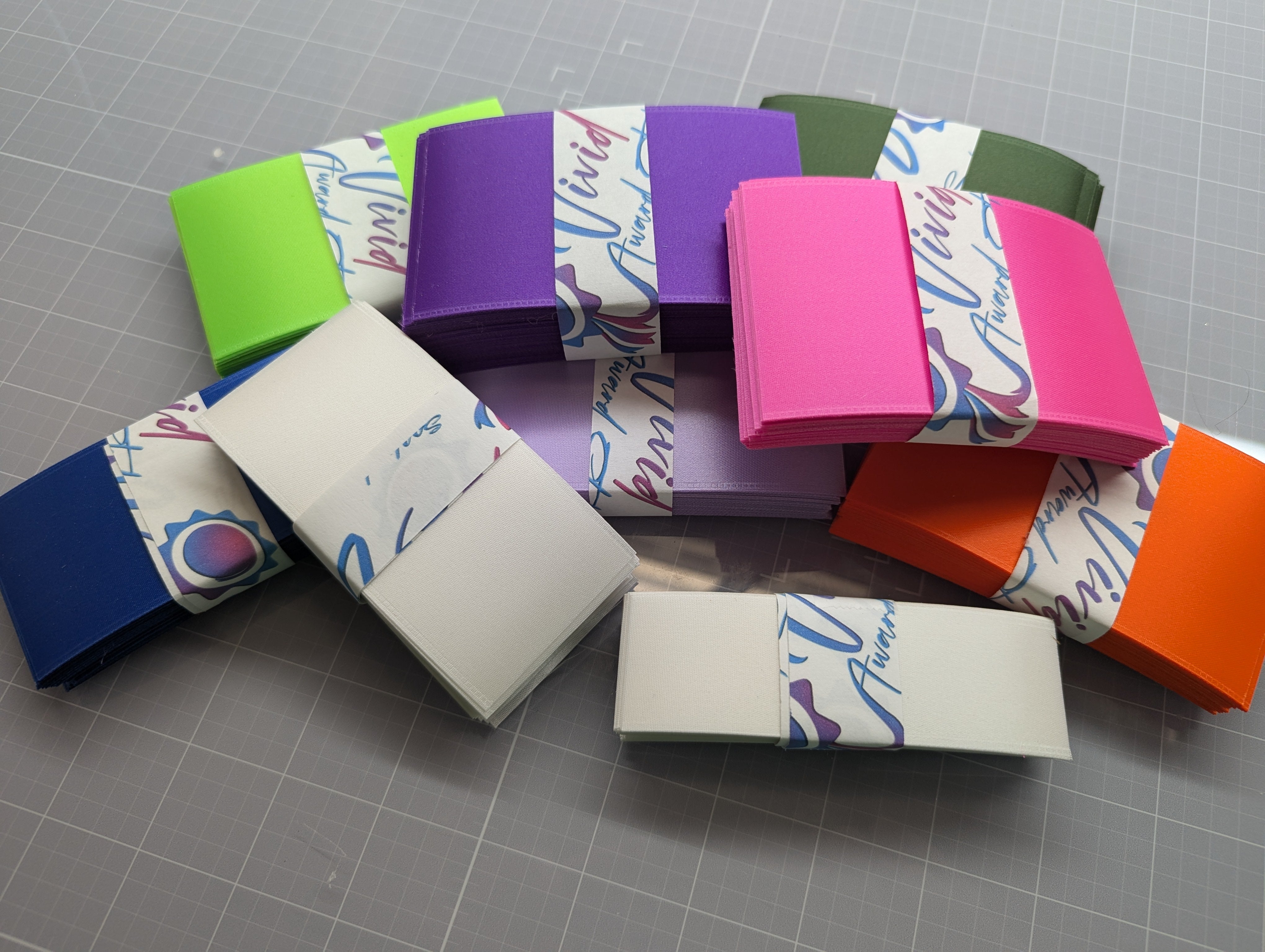 2" Wide - Pre-Cut 4" length - Standard Color Rosette Ribbon