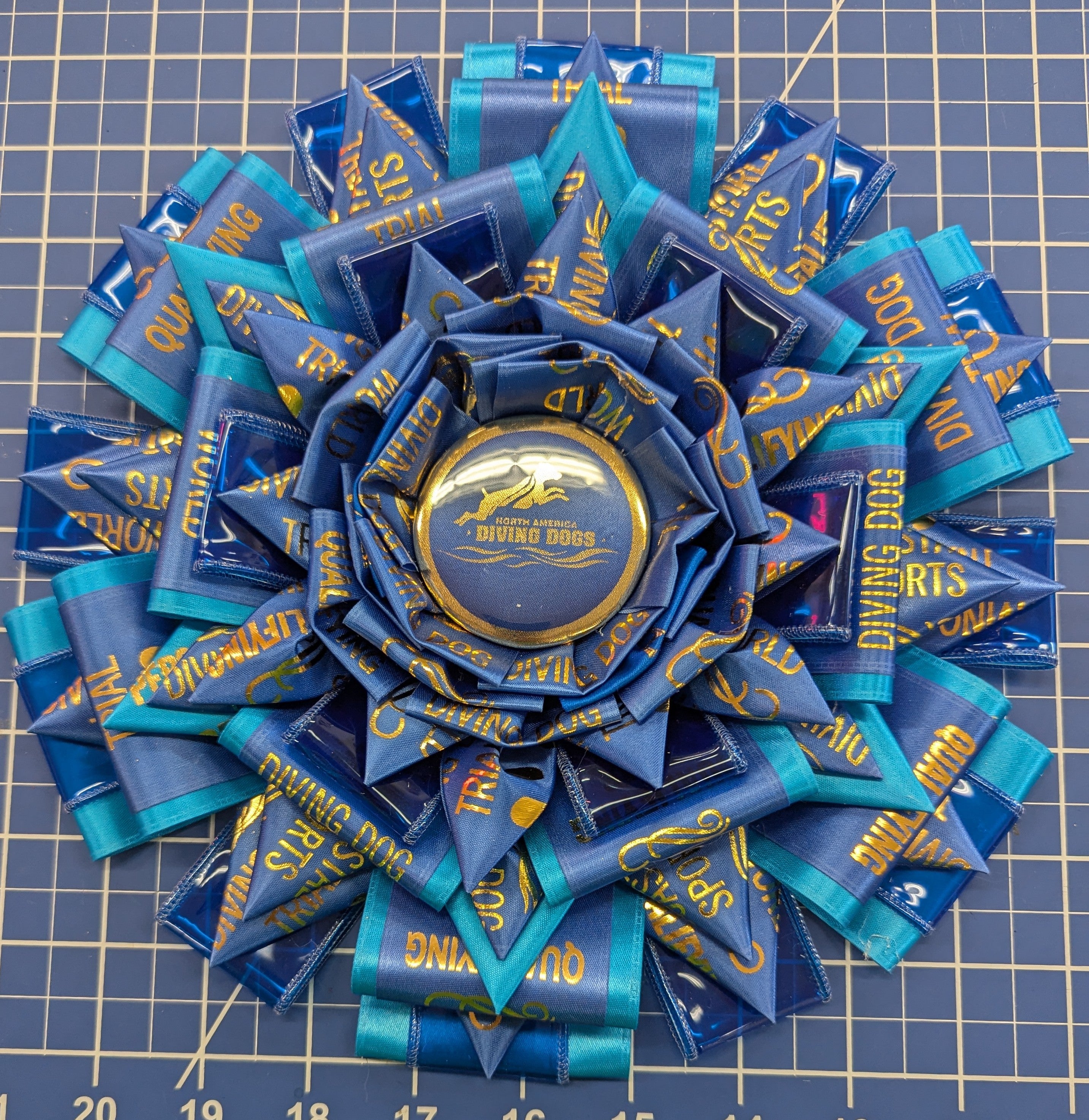 Custom Award Rosette Deposit - UPCYCLING - READ ENTIRE DESCRIPTION