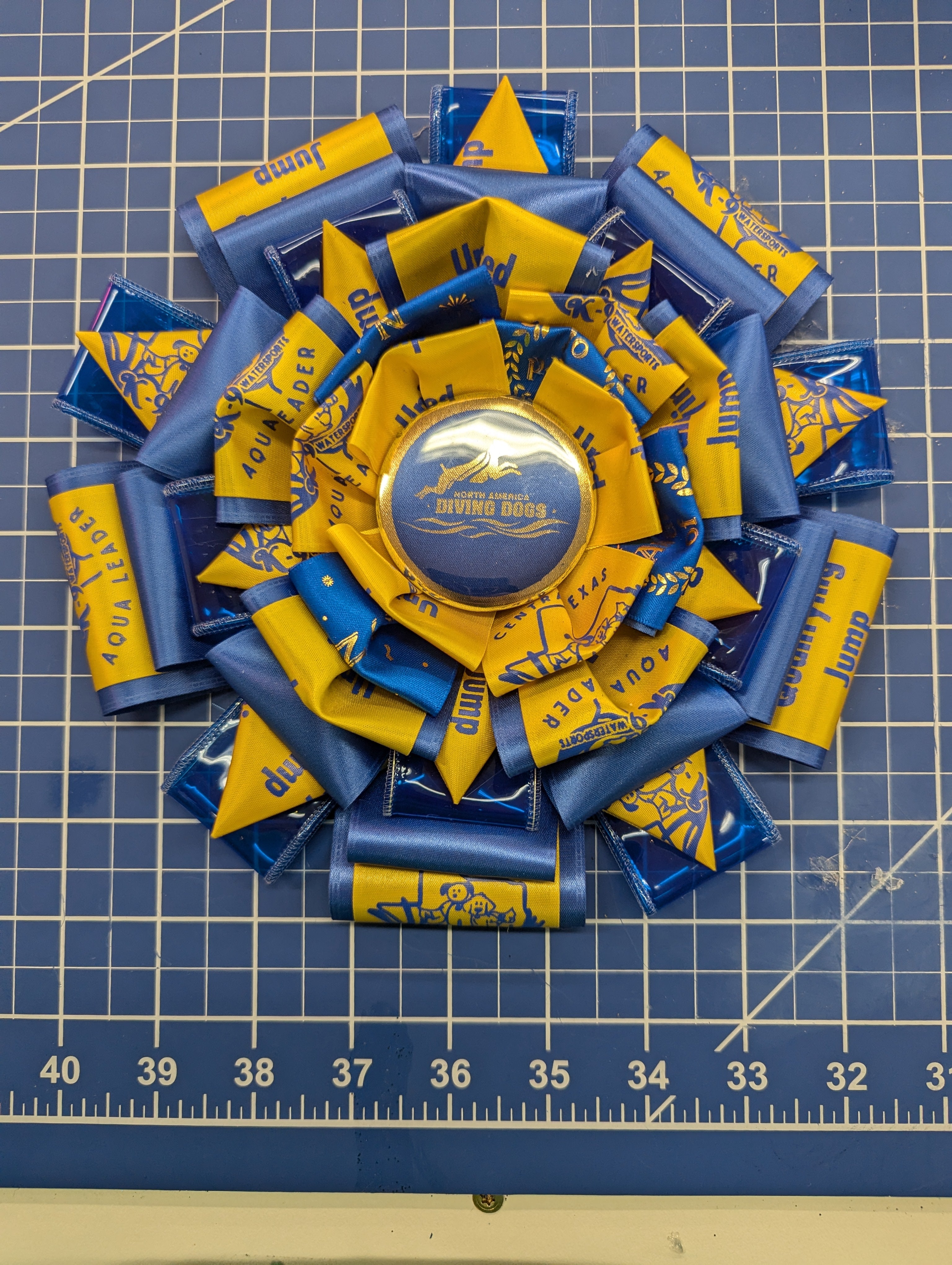 Custom Award Rosette Deposit - UPCYCLING - READ ENTIRE DESCRIPTION