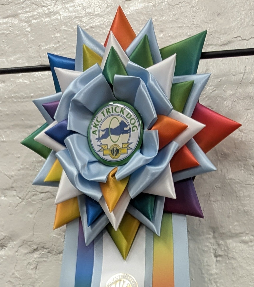 ROSETTE - "Zephyr" - Studio Finished Rosette - 9" × 28"