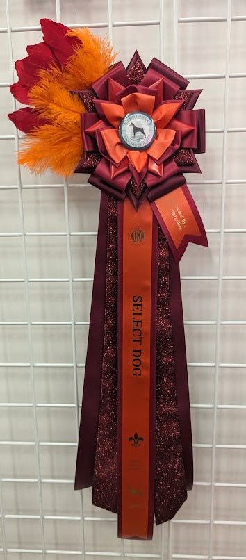 ROSETTE - "Freya" - Studio Finished Rosette - 8.5" x 26"