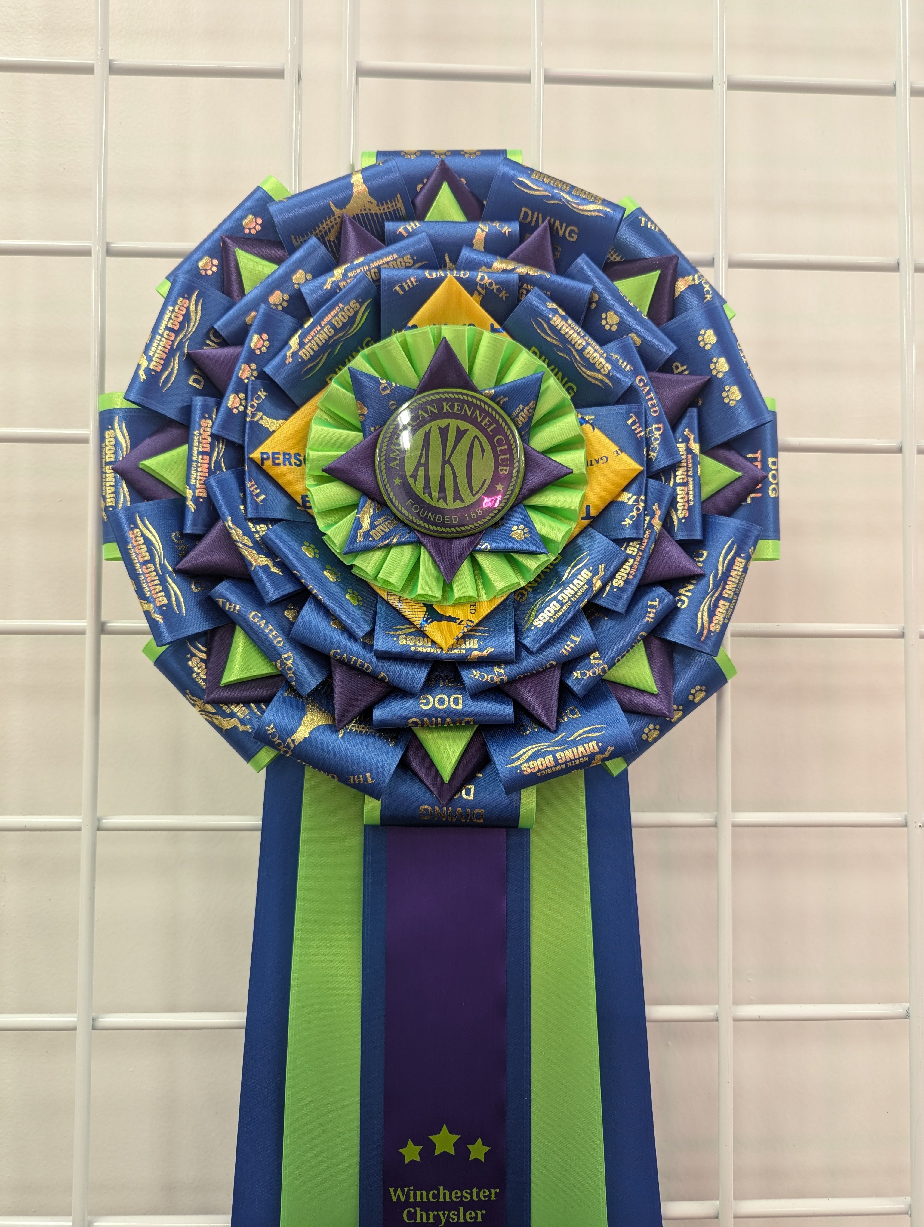 Custom Award Rosette Deposit - UPCYCLING - READ ENTIRE DESCRIPTION