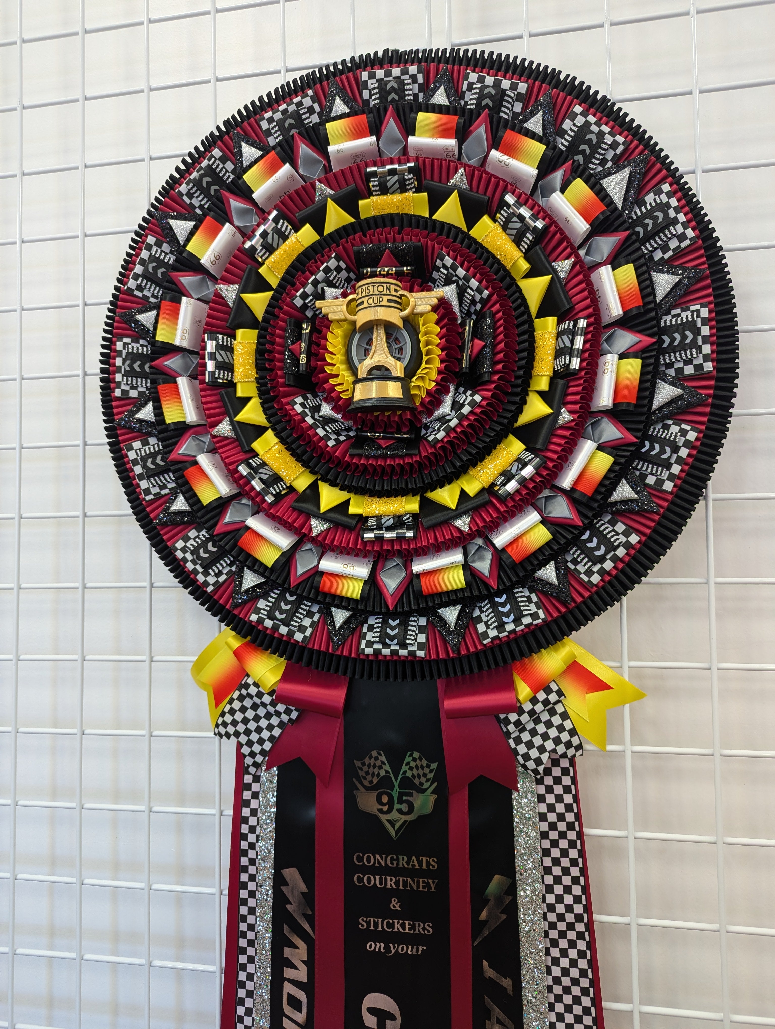 ROSETTE - “Drift”– Our Largest Ready to Order - Studio Finished Rosette - 24"x 60"