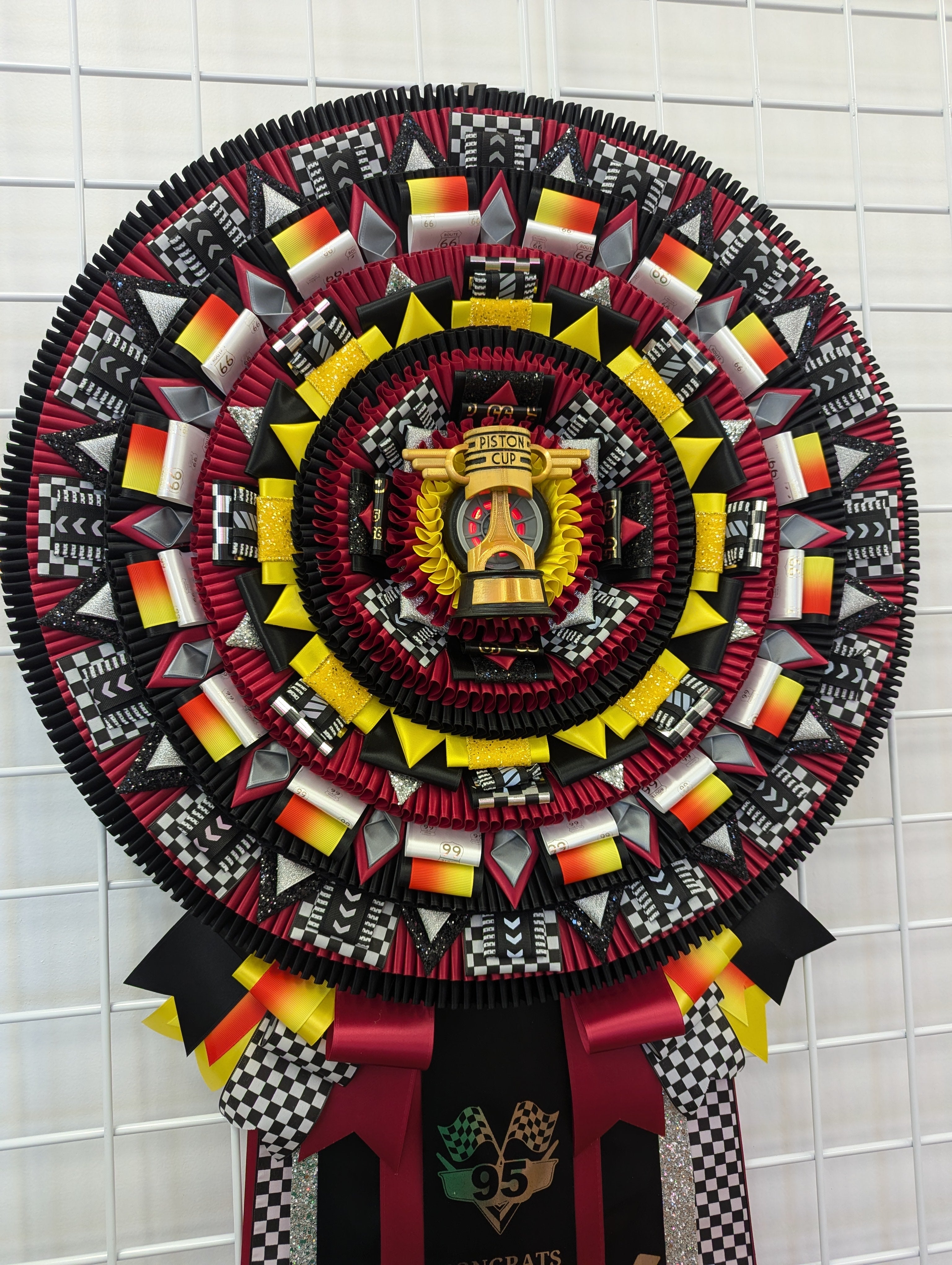 ROSETTE - “Drift”– Our Largest Ready to Order - Studio Finished Rosette - 24"x 60"