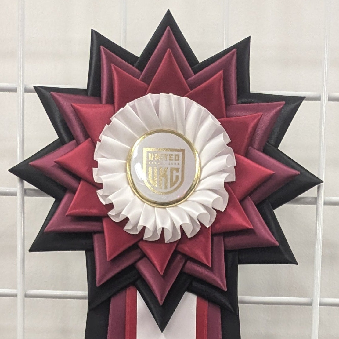 ROSETTE - "Tilly" - Studio Finished Rosette - 9" × 28"