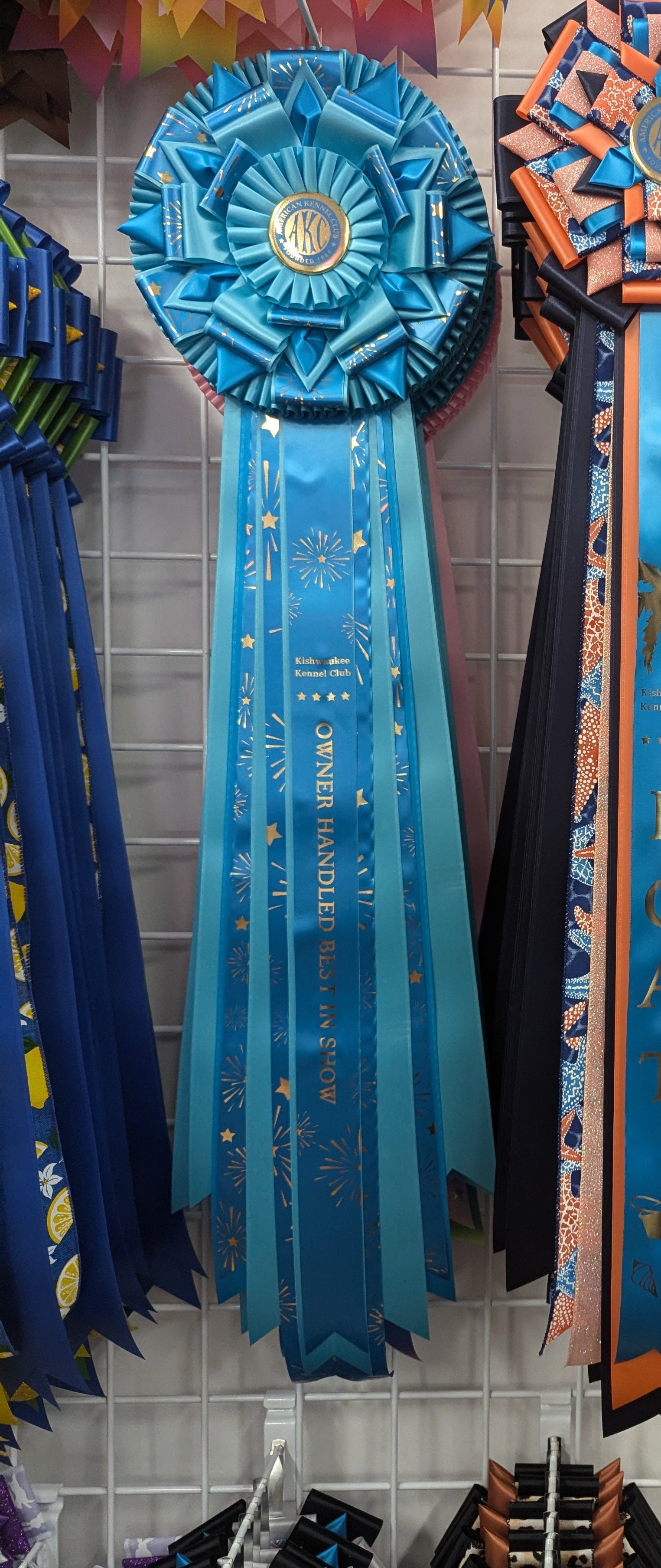 ROSETTE - "Casey" - Studio Finished Rosette - 10" x 32"