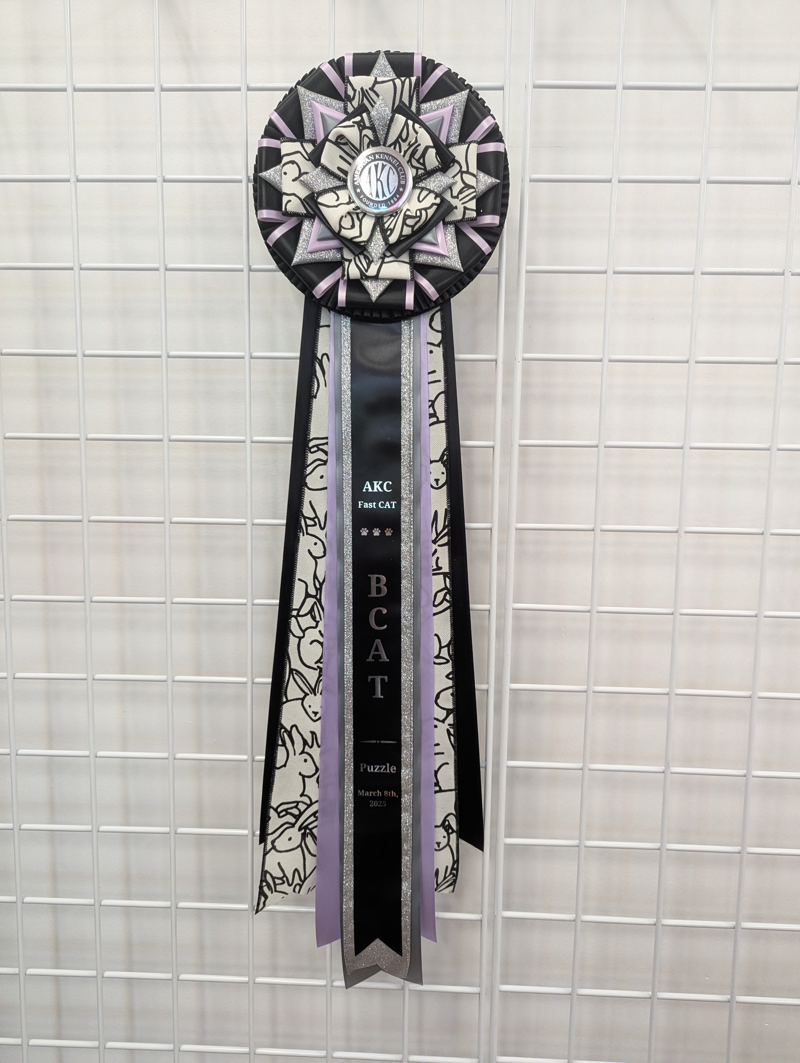 ROSETTE - "Cricket" - Studio Finished Rosette - 9" × 28"