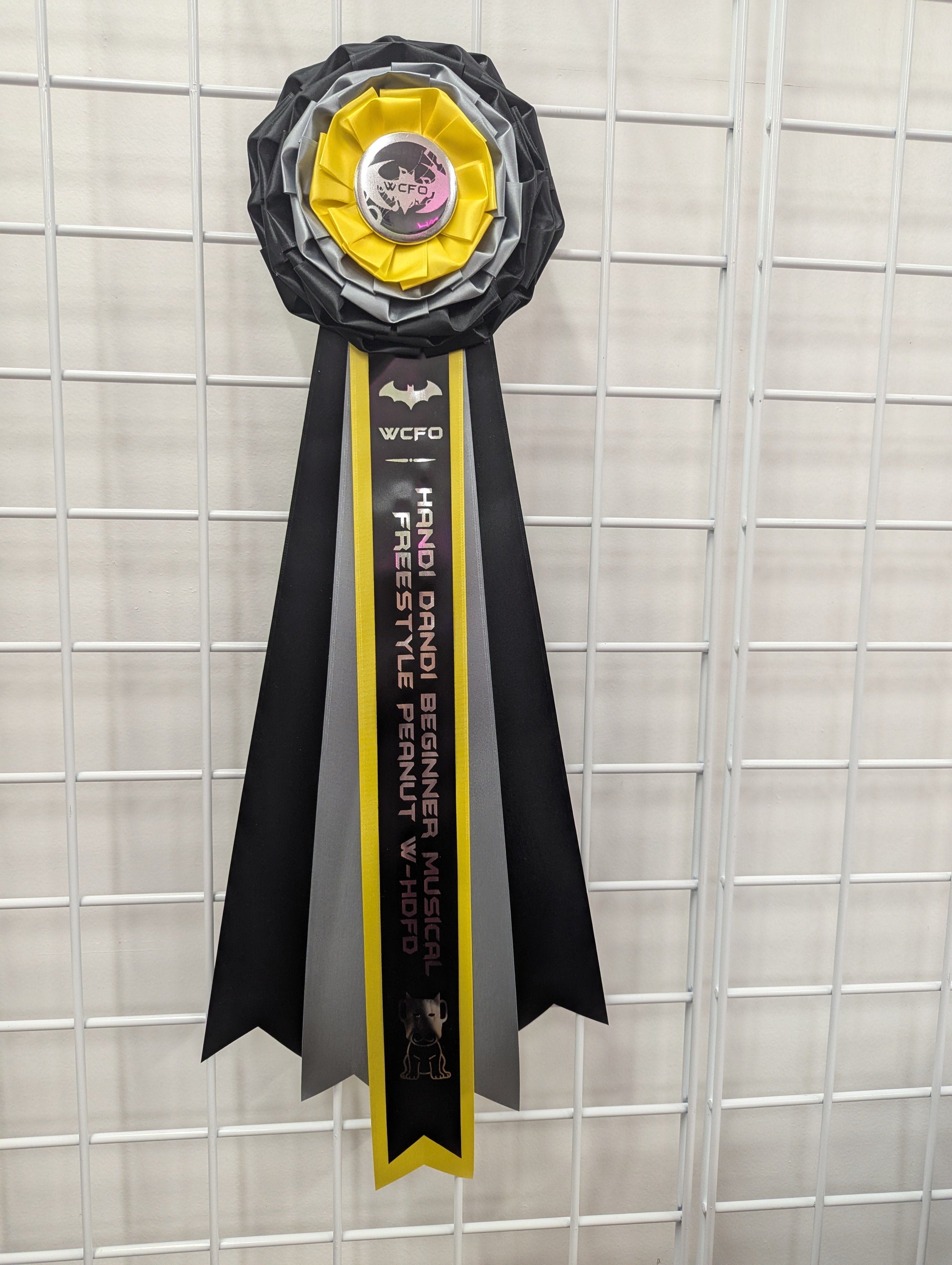 FEATURED: ROSETTE - "Rosalie" - Studio Finished Rosette - 6.5"x20"