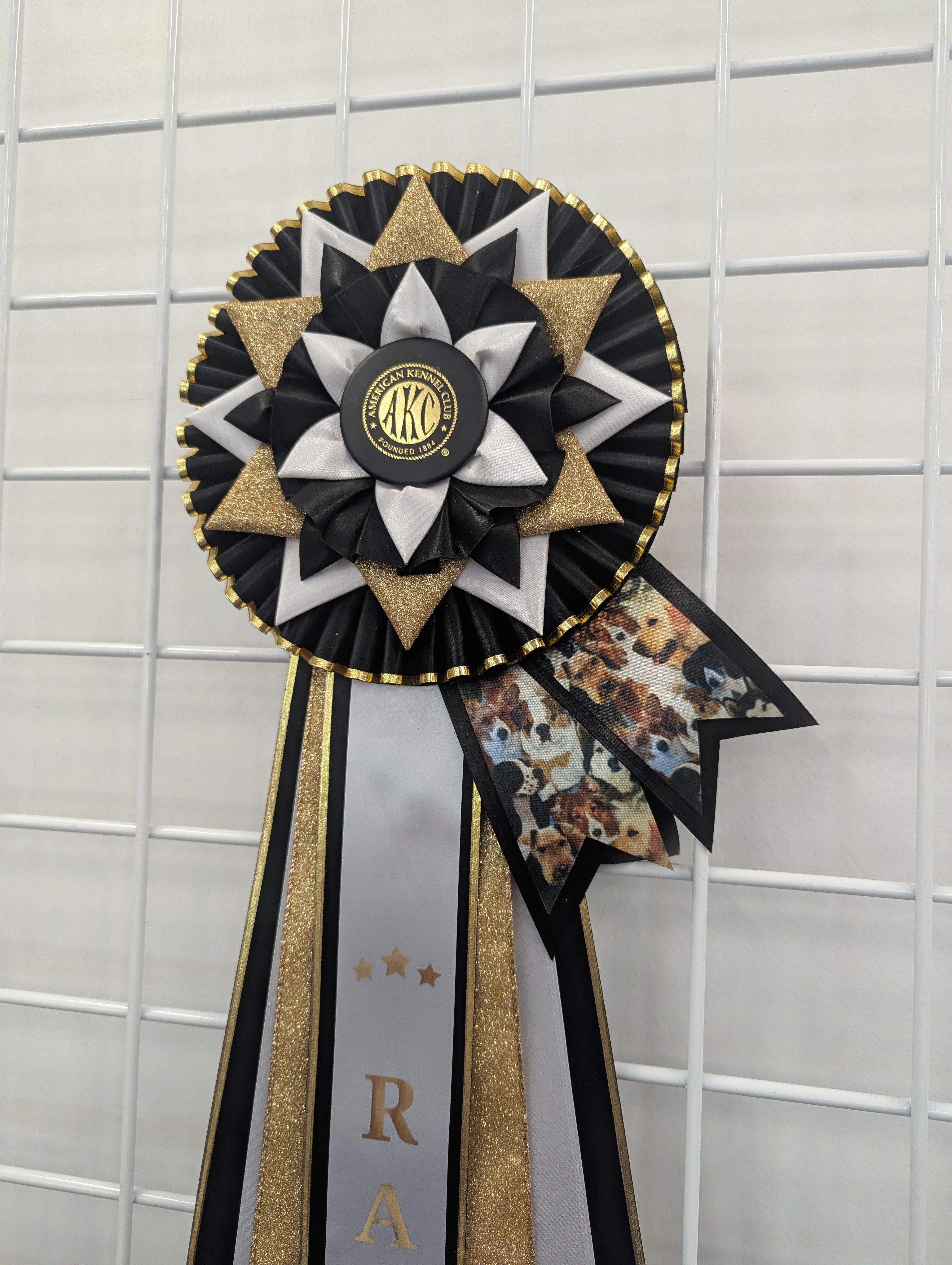 Custom Award Rosette Deposit - UPCYCLING - READ ENTIRE DESCRIPTION