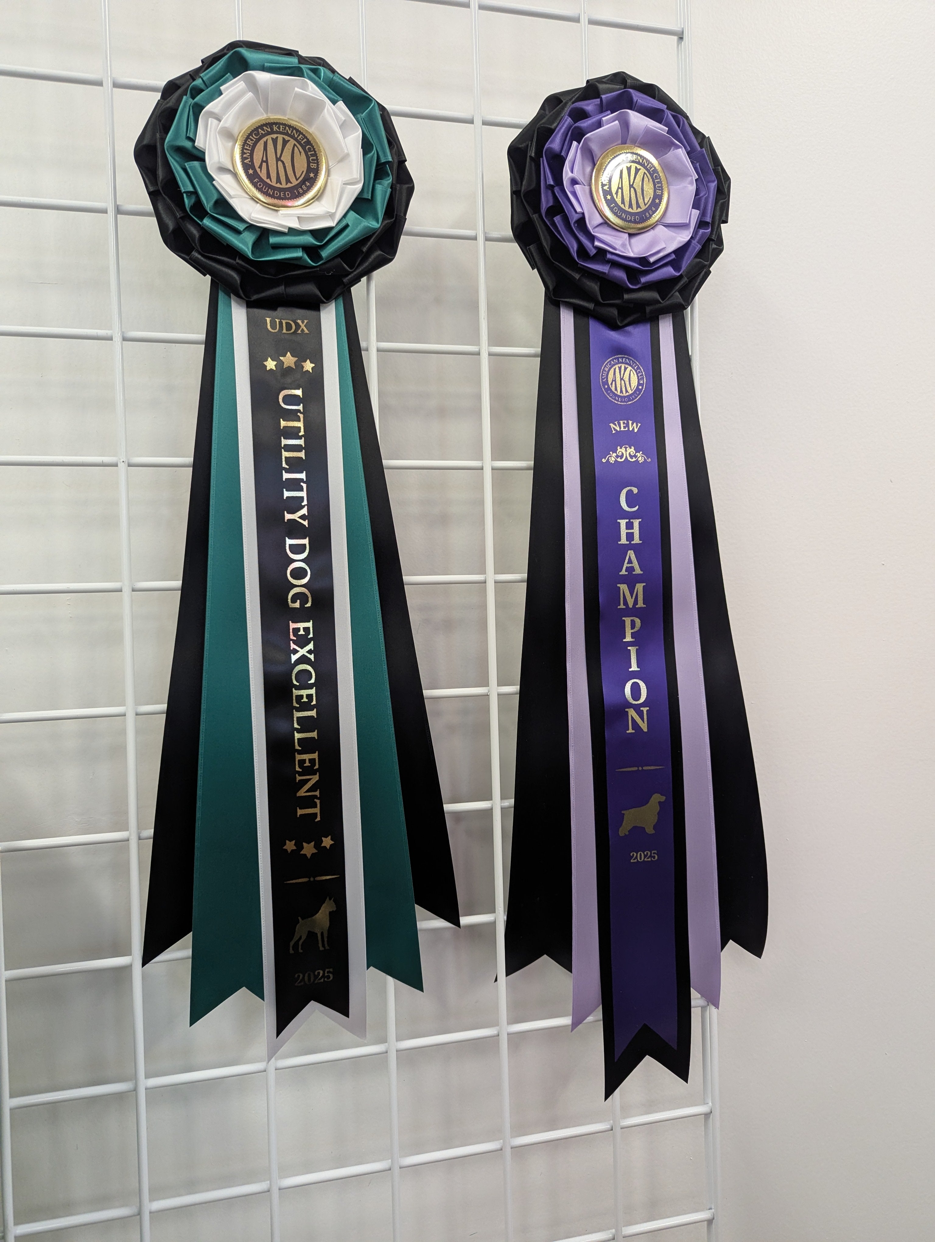 FEATURED: ROSETTE - "Rosalie" - Studio Finished Rosette - 6.5"x20"