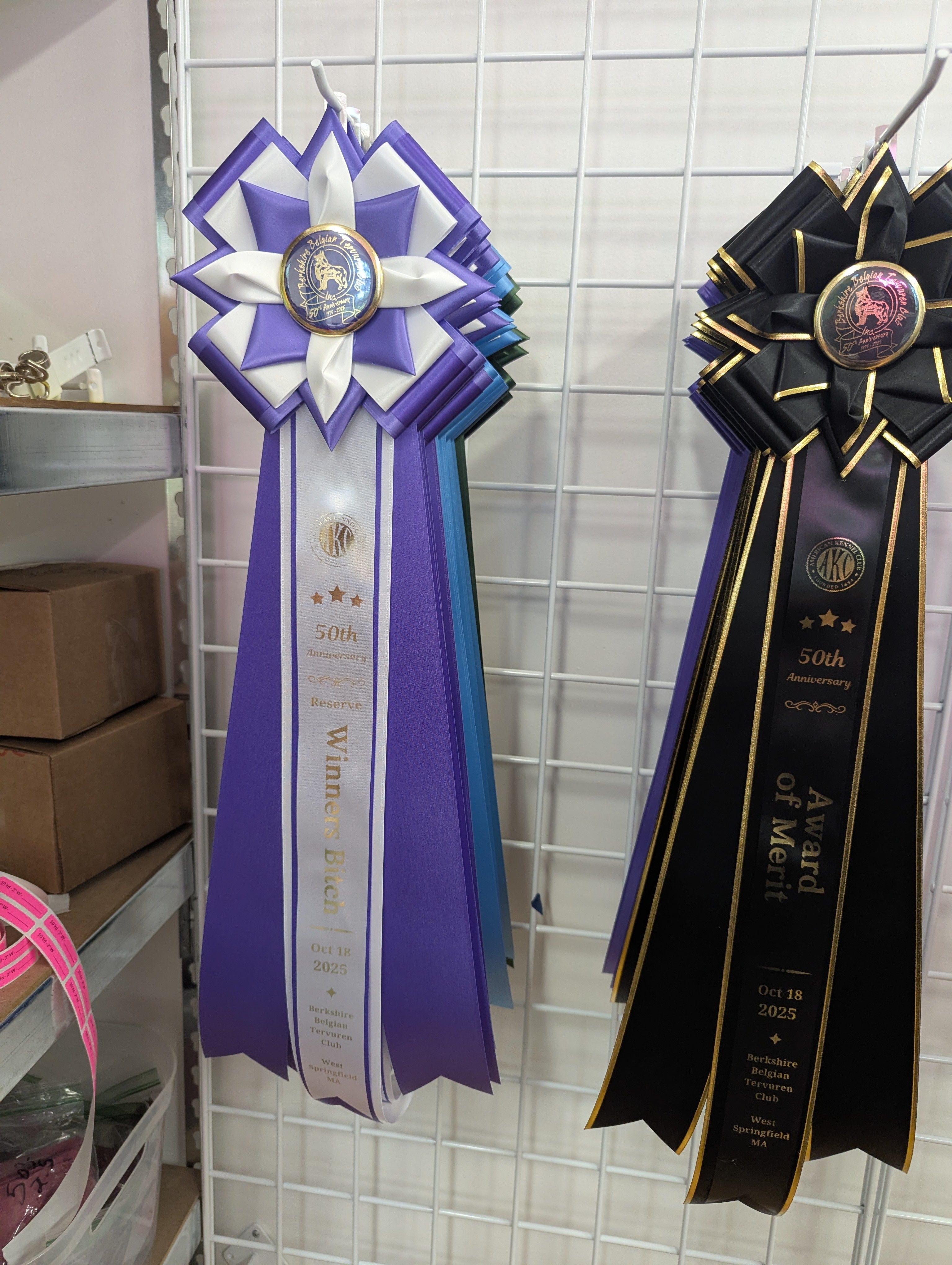 ROSETTE - "Jax" - Studio Finished Rosette - 7" x 20" - Basic Discount