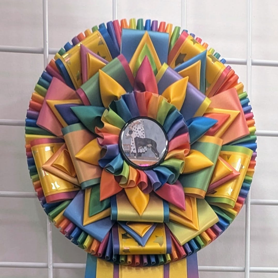 ROSETTE - "Able" - Studio Finished Rosette - 10" x 30"