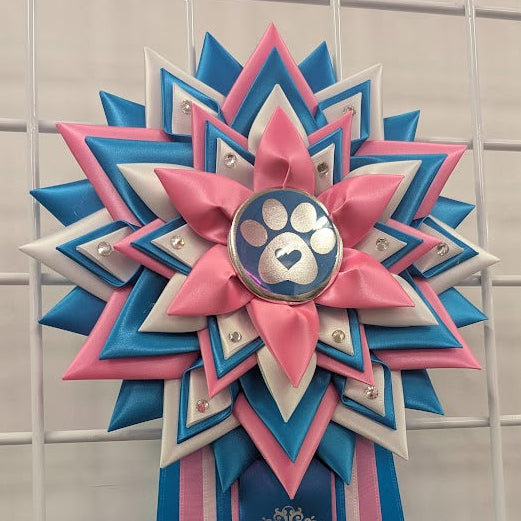 ROSETTE - "Wanda" - Studio Finished Rosette - 9" x 28"