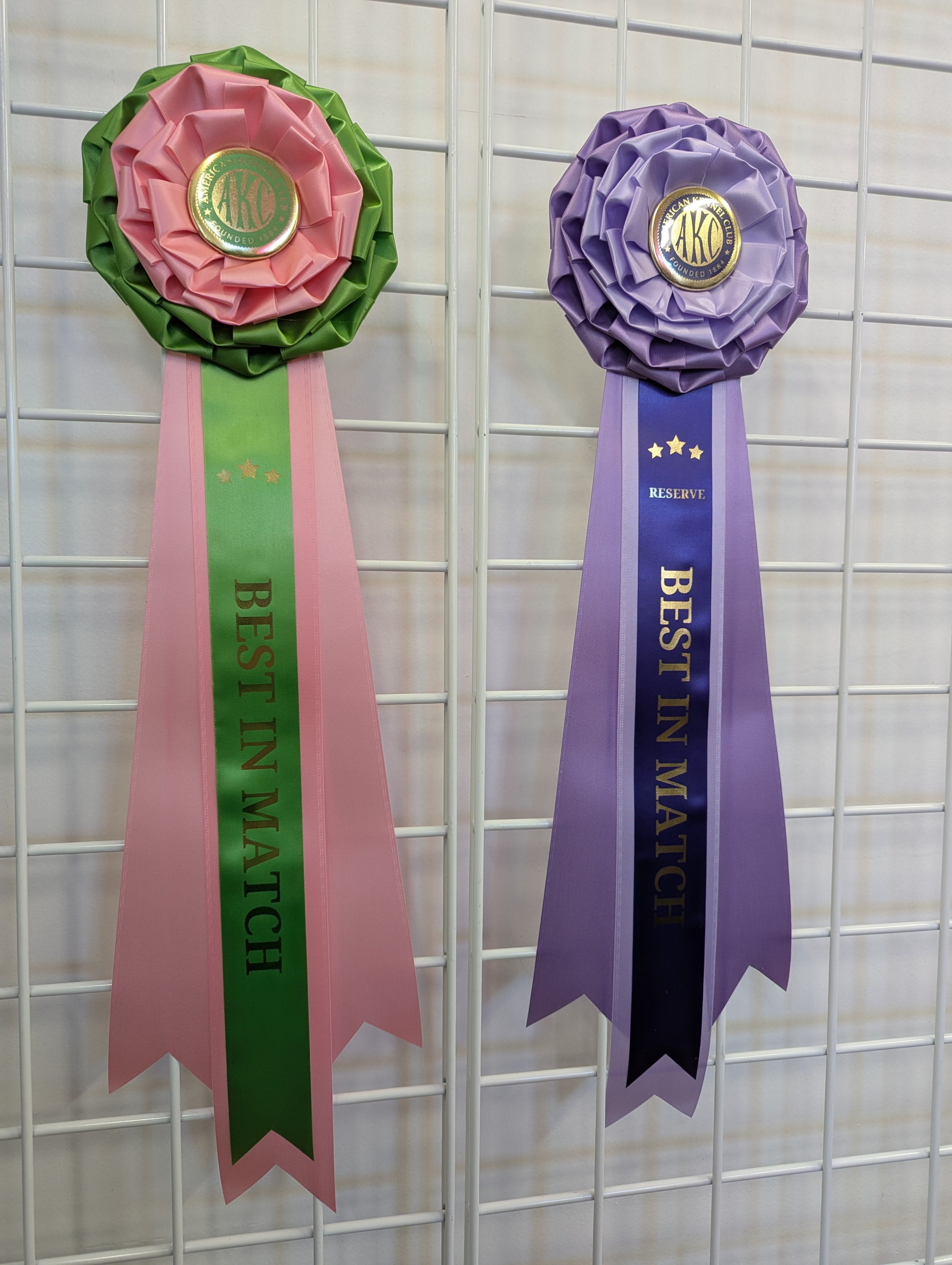 FEATURED: ROSETTE - "Rosalie" - Studio Finished Rosette - 6.5"x20"