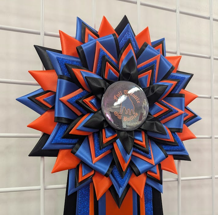ROSETTE - "Vinnie" - Studio Finished Rosette - 12" x 36"