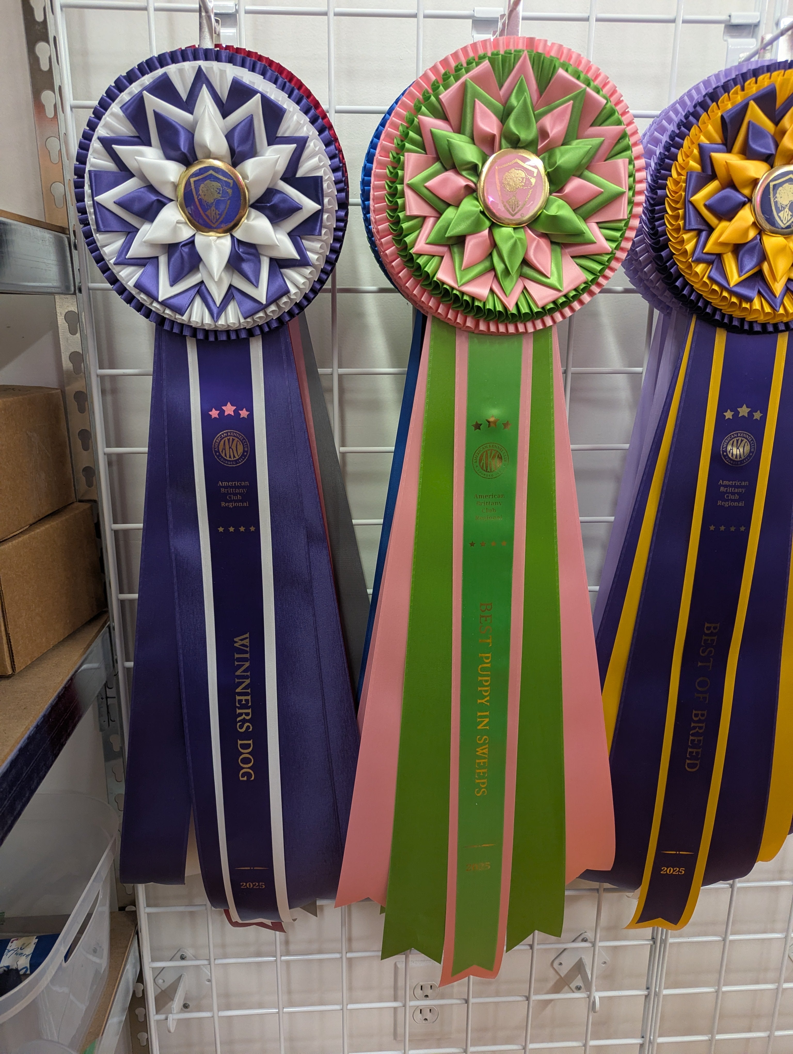 ROSETTE - "Callie" - Studio Finished Rosette 10"x30" or 8.5"x24"