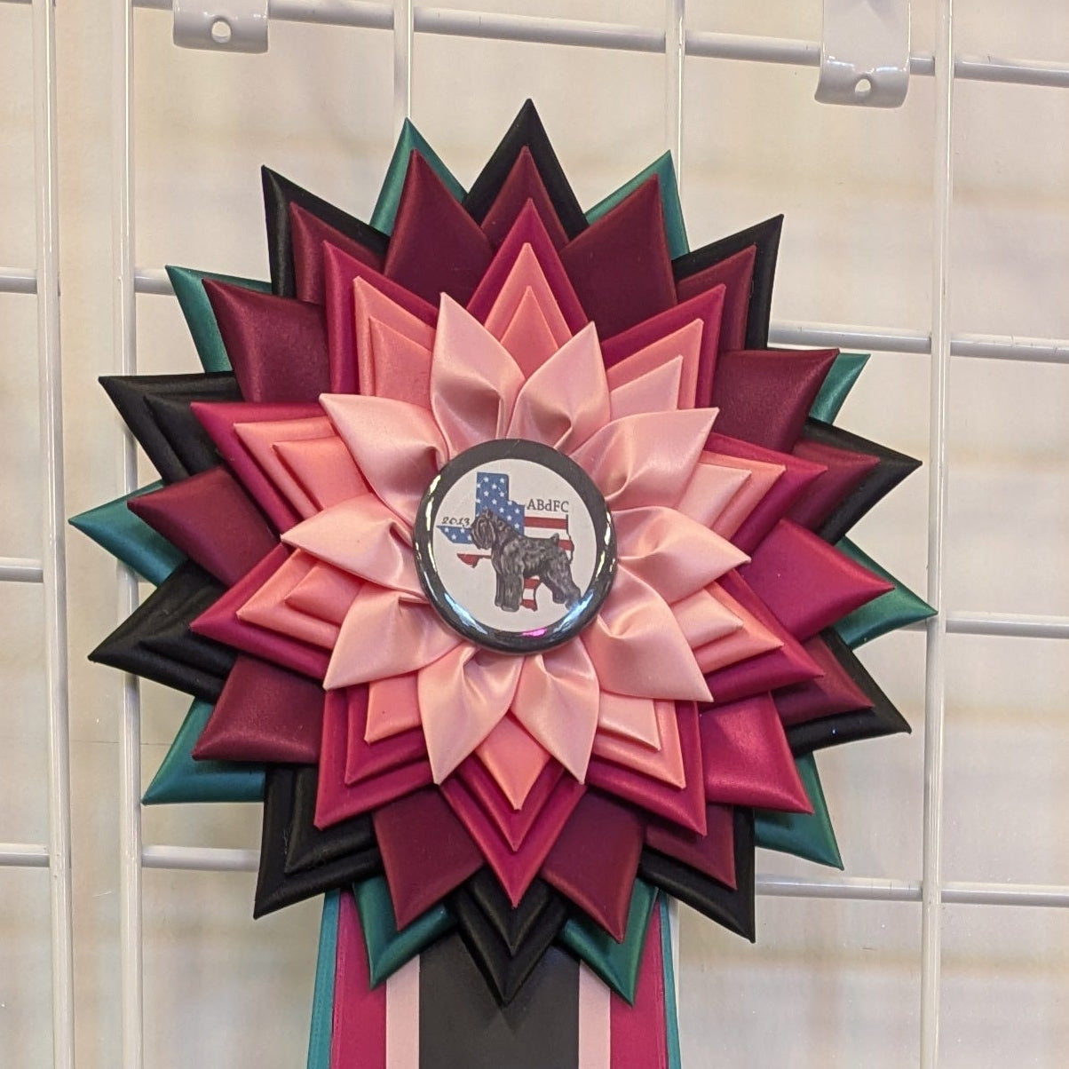 ROSETTE - "Yuki" - Studio Finished Rosette - 10"x30"