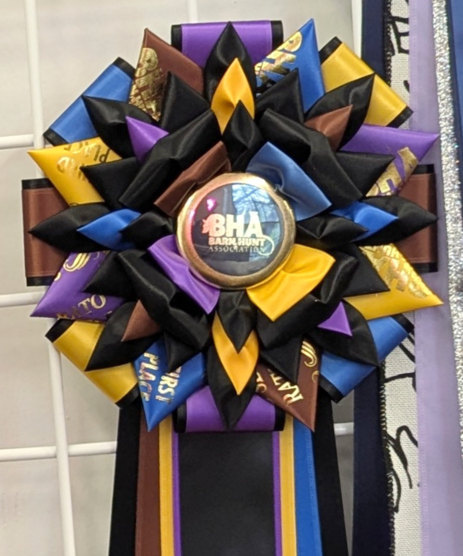 Custom Award Rosette Deposit - UPCYCLING - READ ENTIRE DESCRIPTION