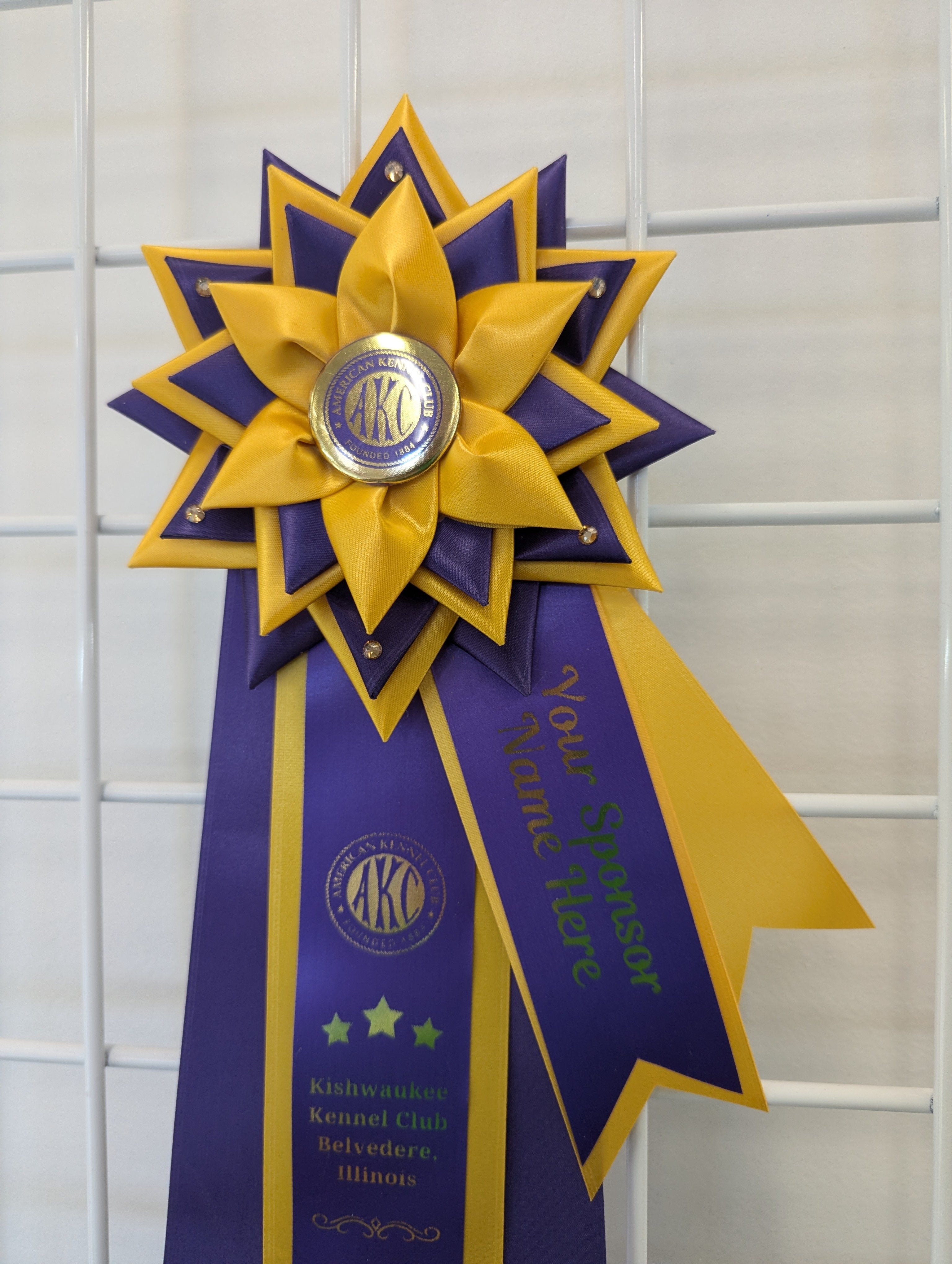 KIT - Club Rosette KIT– 7" Rosettes (Materials Only)