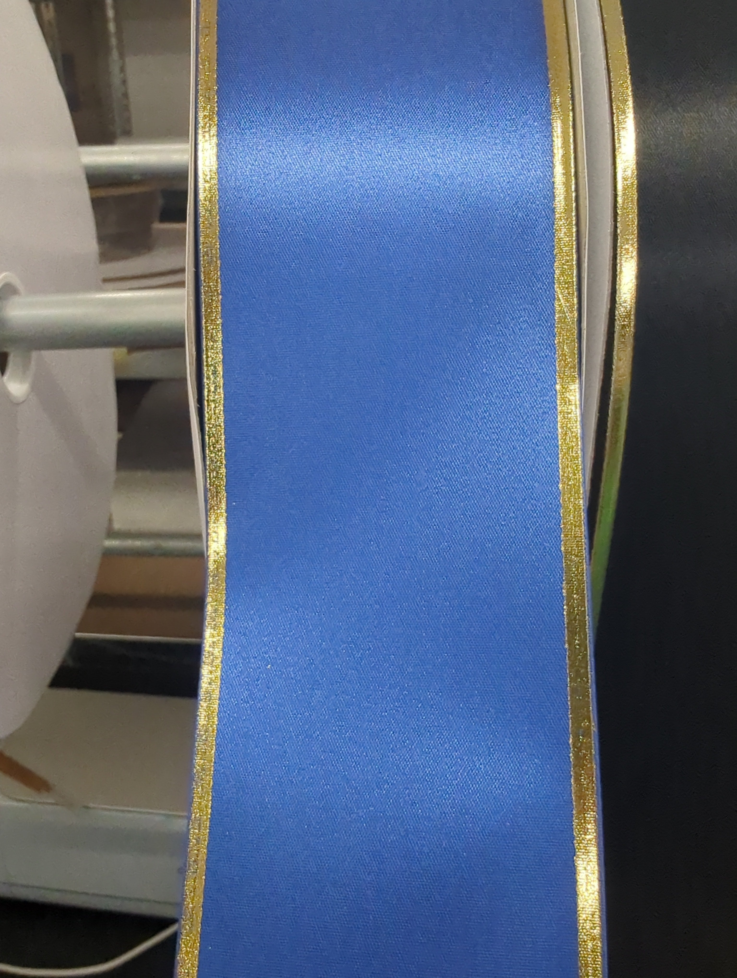 2.5" Wide - Foil Edge Rosette Ribbon - 10 yard rolls