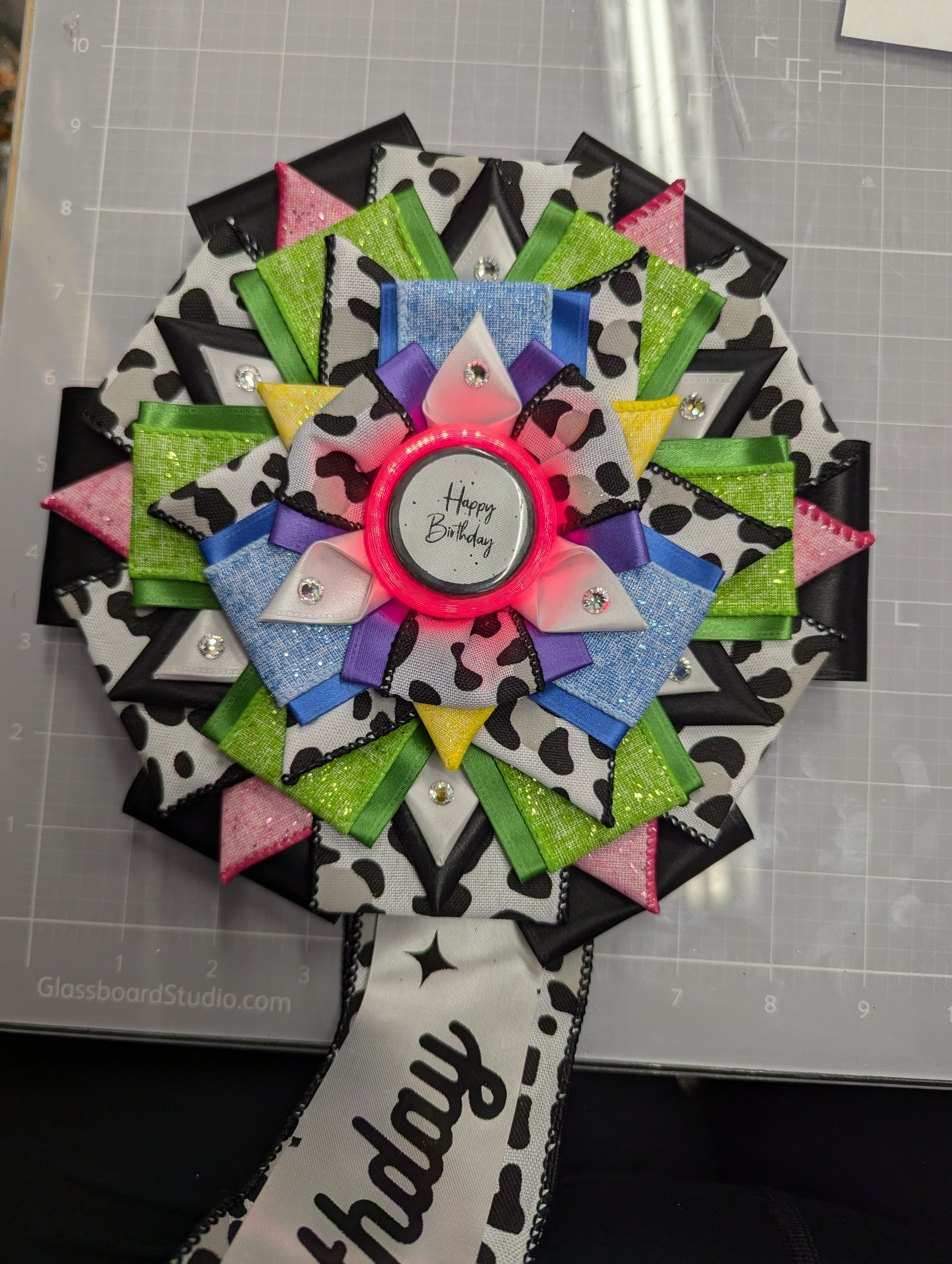 Bargain Basement - Birthday Bright 8.25" (#2C)