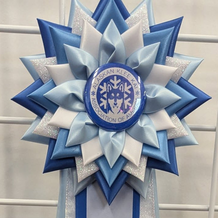 ROSETTE - "Willow" - Studio Finished Rosette - 7.5" x 22"