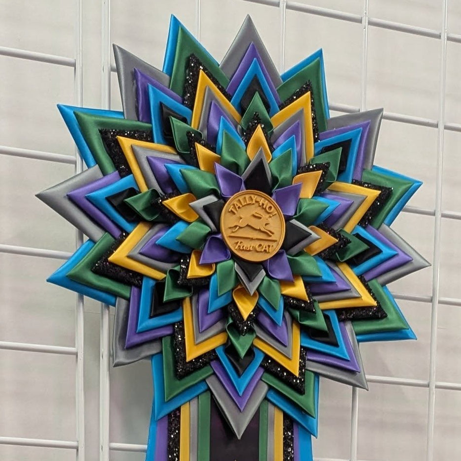 ROSETTE - "Sunny" - Studio Finished Rosette - 14"x 38"