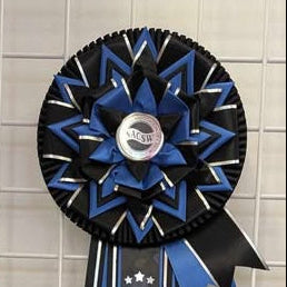 ROSETTE - "Dash" - Studio Finished Journey Rosette - 9.5" x 30"