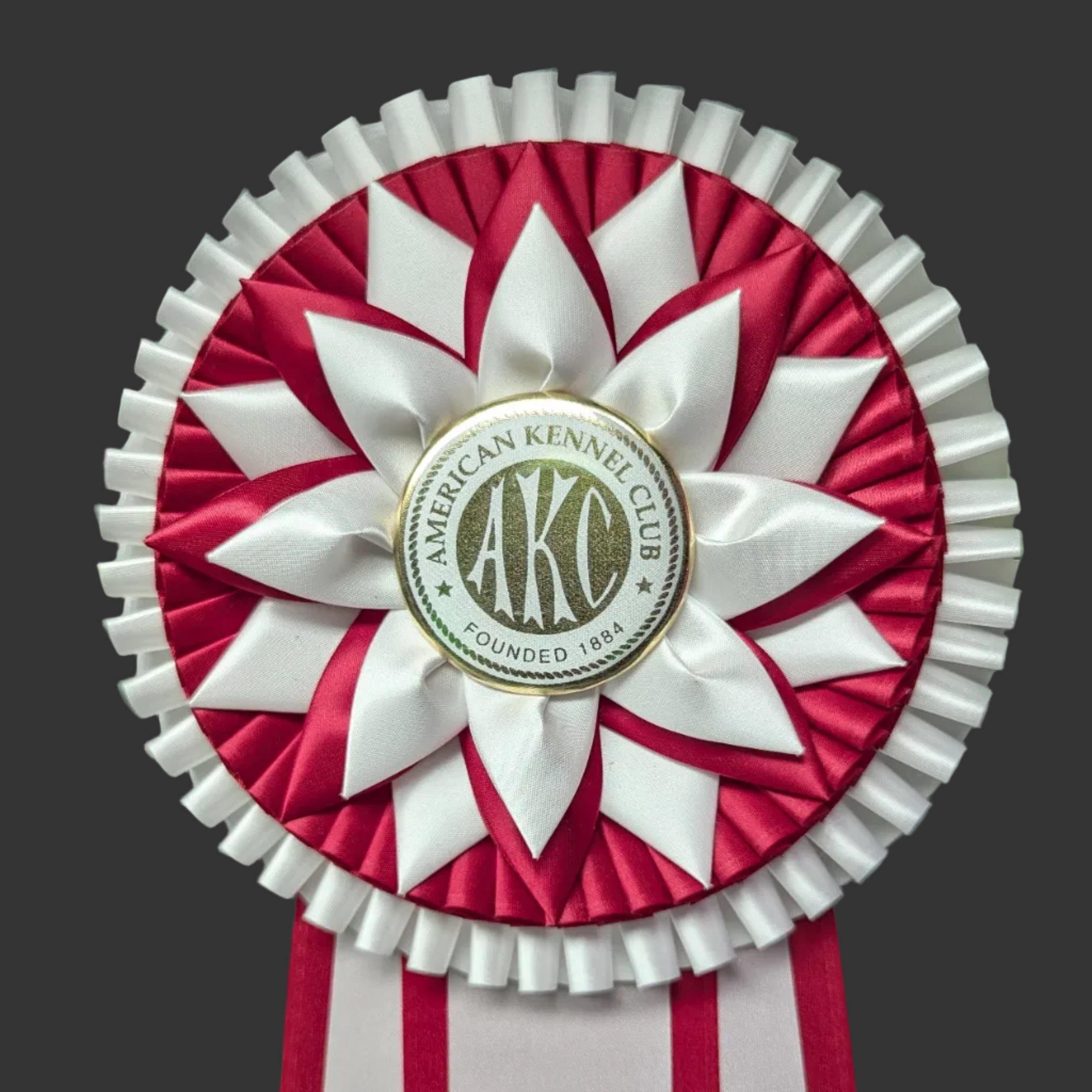 ROSETTE - "Colby" - Studio Finished Rosette - 7.5" x 22"