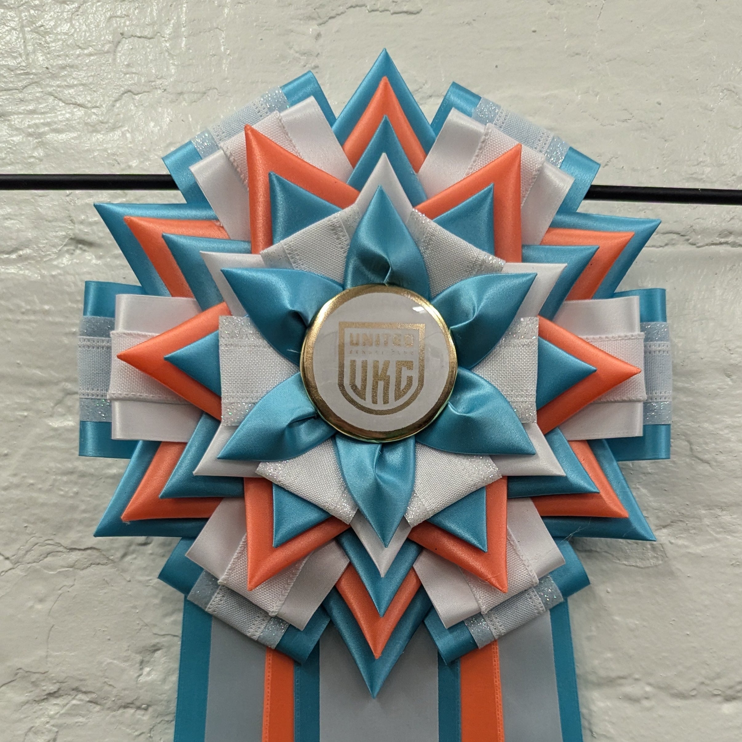 ROSETTE - "Holly" - Studio Finished Rosette - 9" × 28"