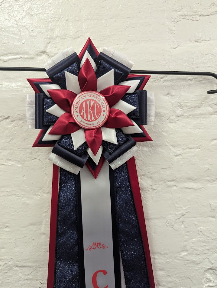 ROSETTE - "Harper" - Studio Finished Rosette - 8" x 26"