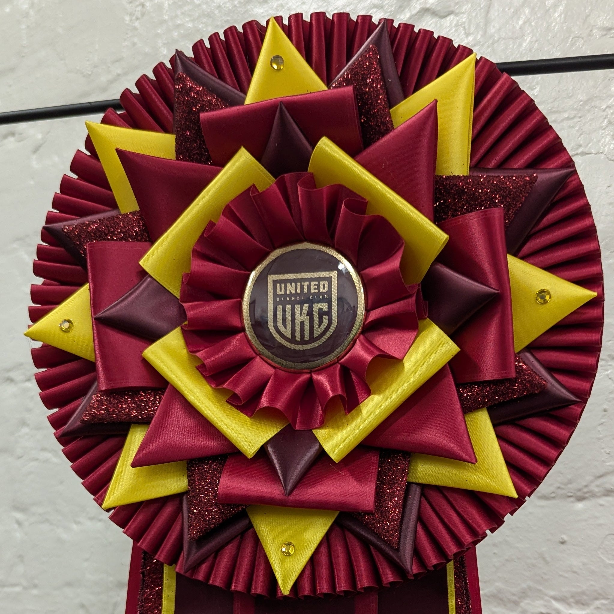 ROSETTE - "Clover" - Studio Finished Rosette - 10" x 30"