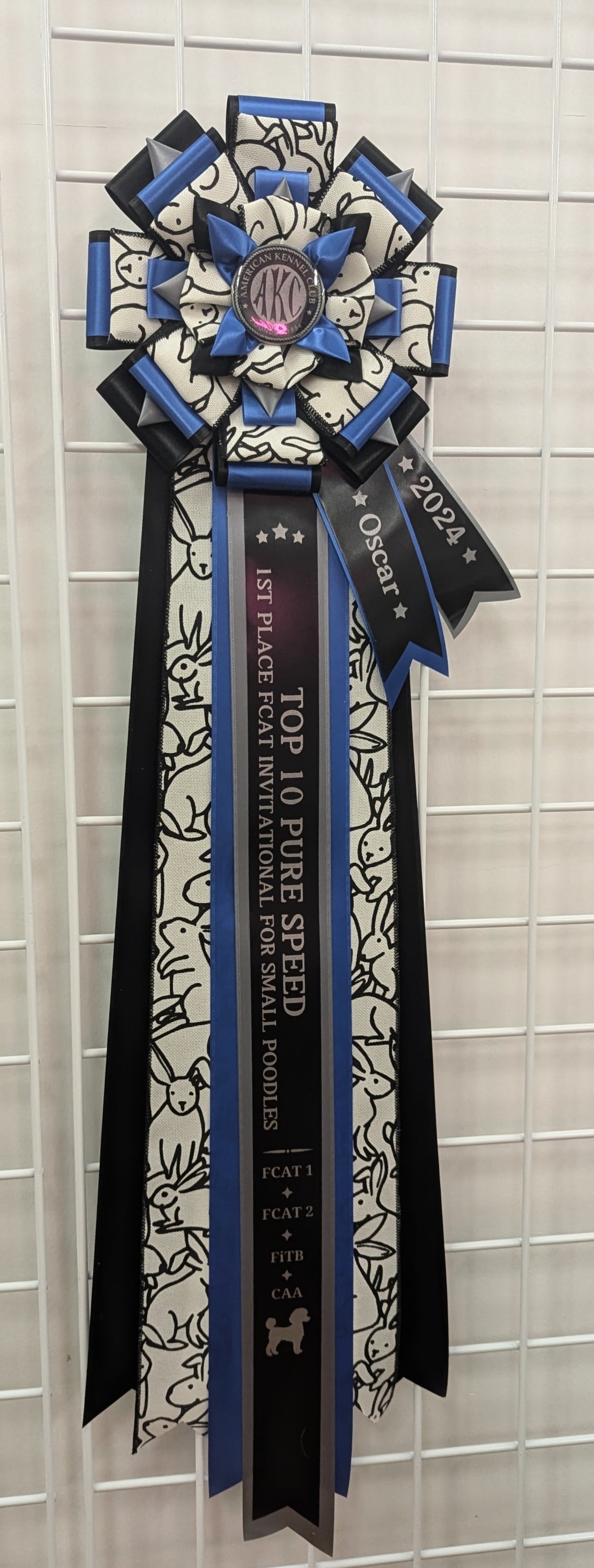 ROSETTE - "Indie - Studio Finished Rosette - 8.5" x 24"