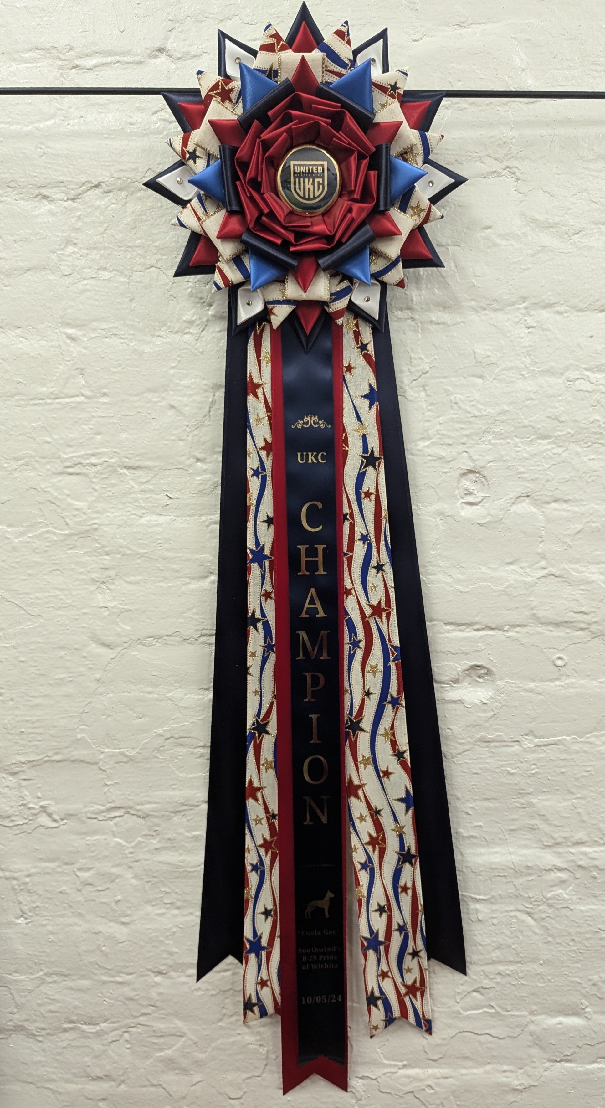 ROSETTE - "Harper" - Studio Finished Rosette - 8" x 26"