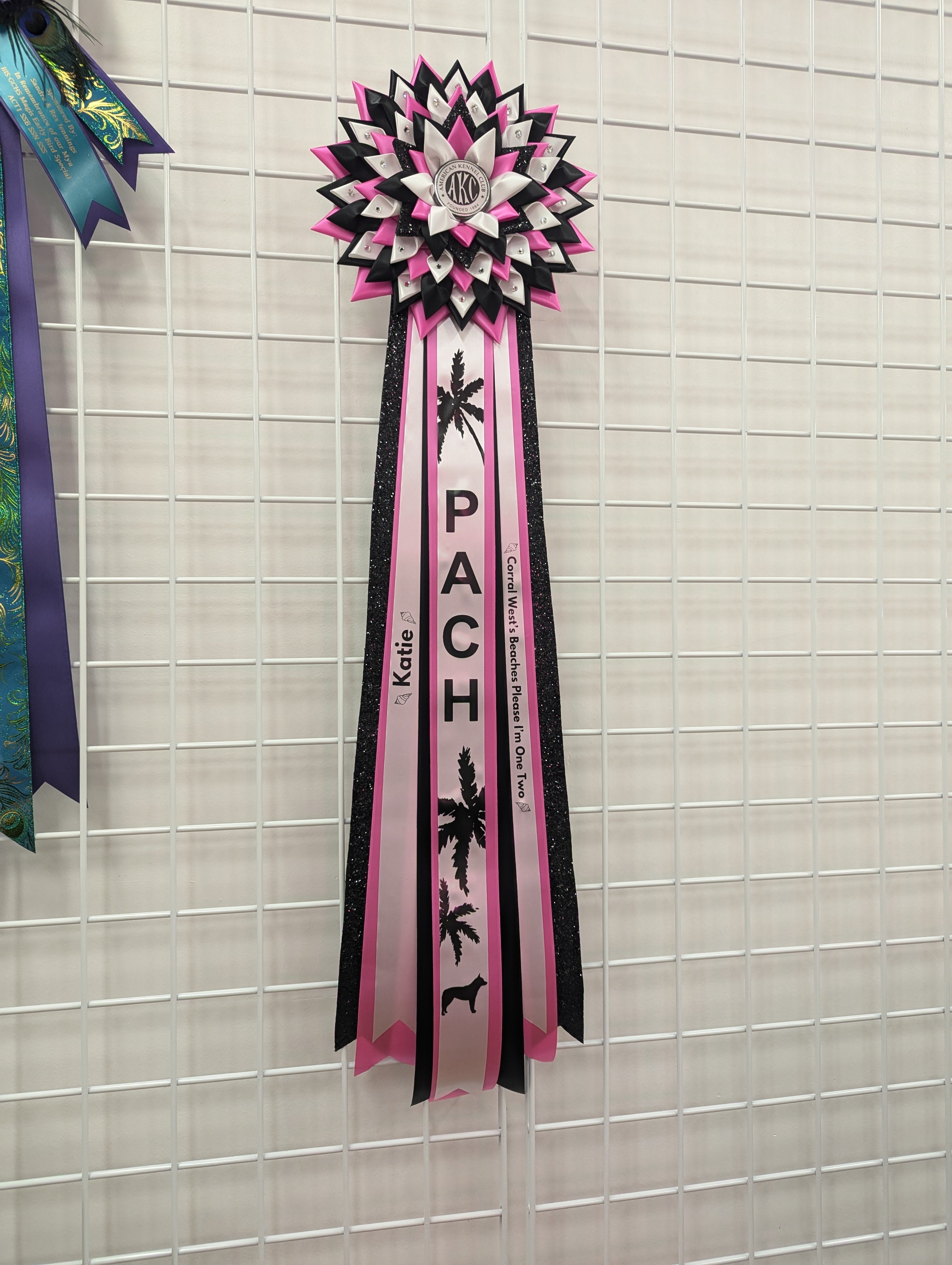 ROSETTE - "Taz" - Studio Finished Rosette - 12" x 36"