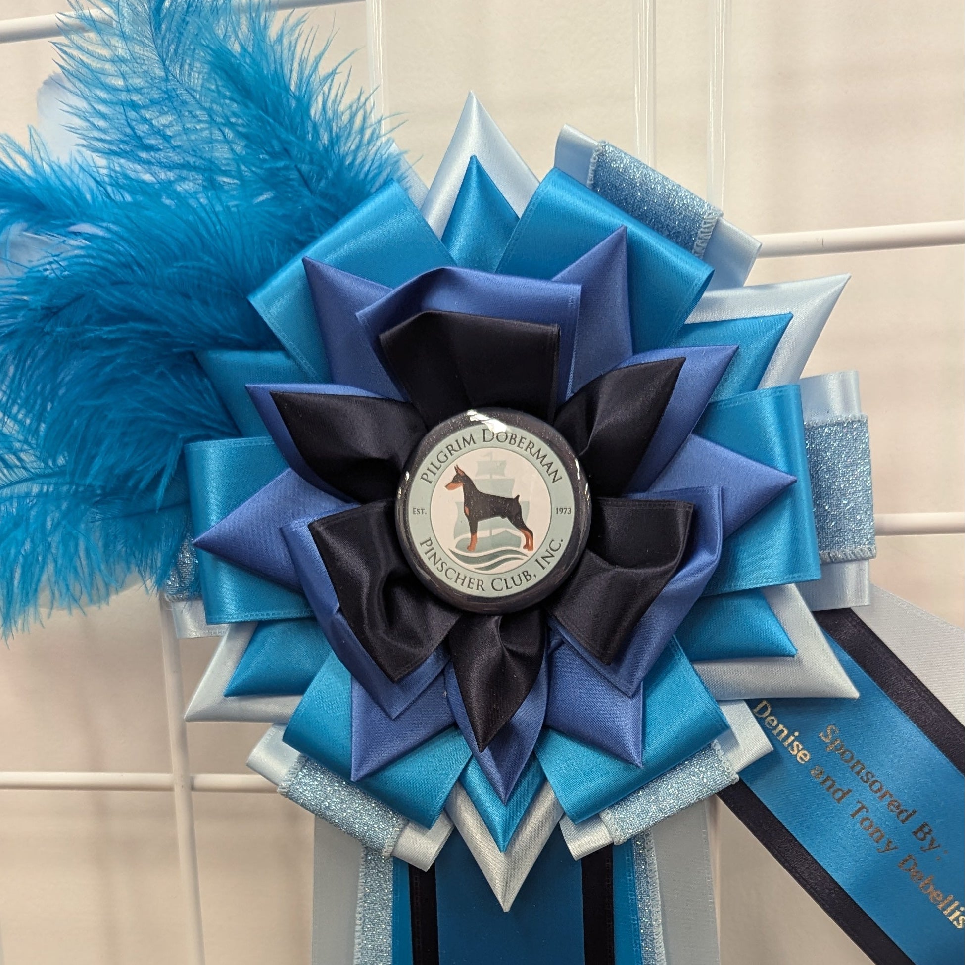 ROSETTE - "Freya" - Studio Finished Rosette - 8.5" x 26"