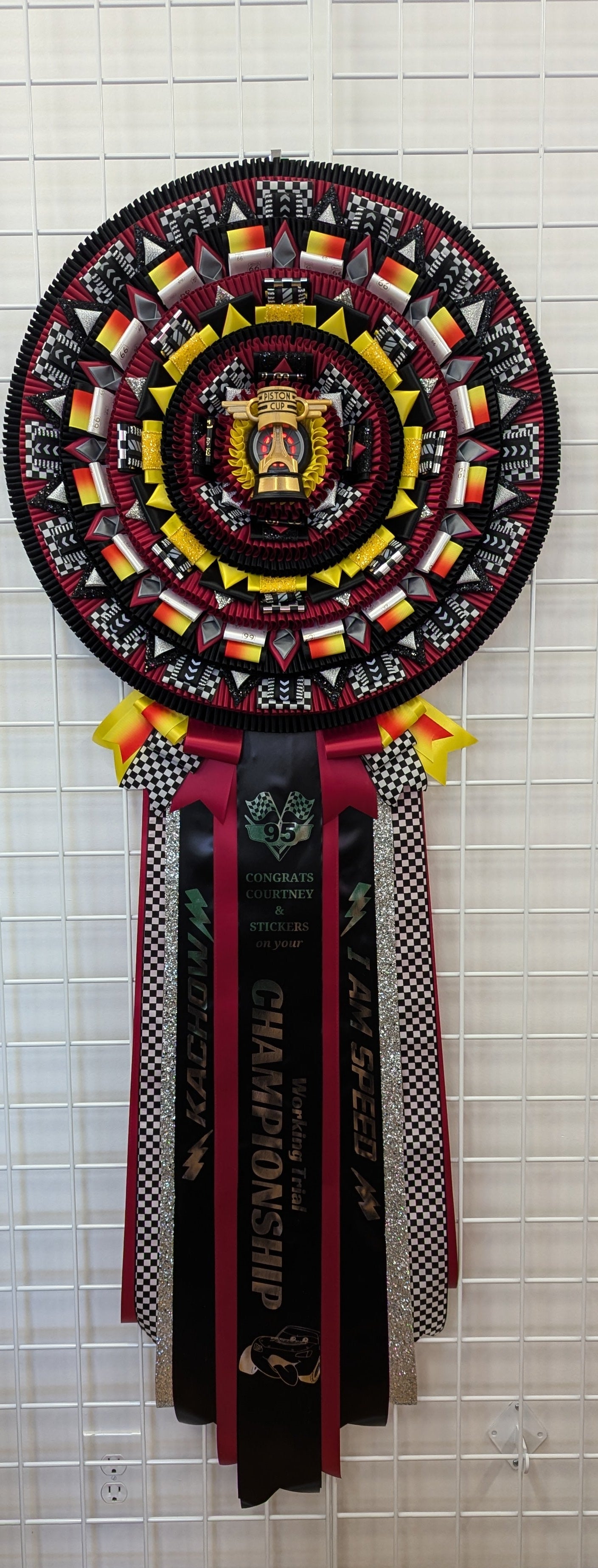 ROSETTE - “Drift”– Our Largest Ready to Order - Studio Finished Rosette - 24"x 60"