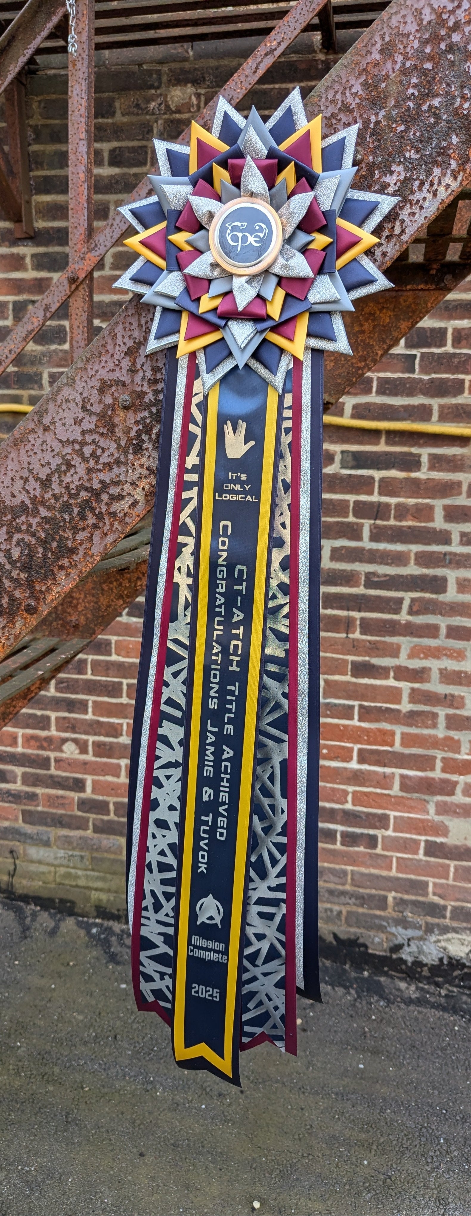 Custom Award Rosette Deposit - READ ENTIRE DESCRIPTION